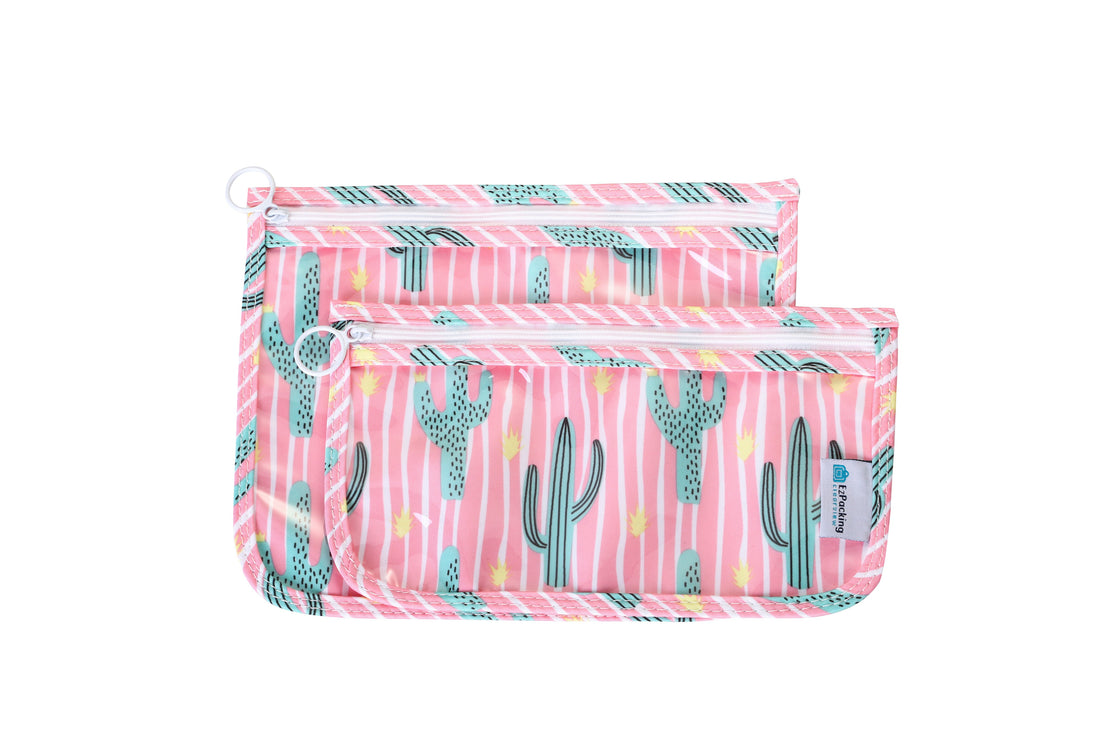 Clear Zipper Pouches (Set of 2)