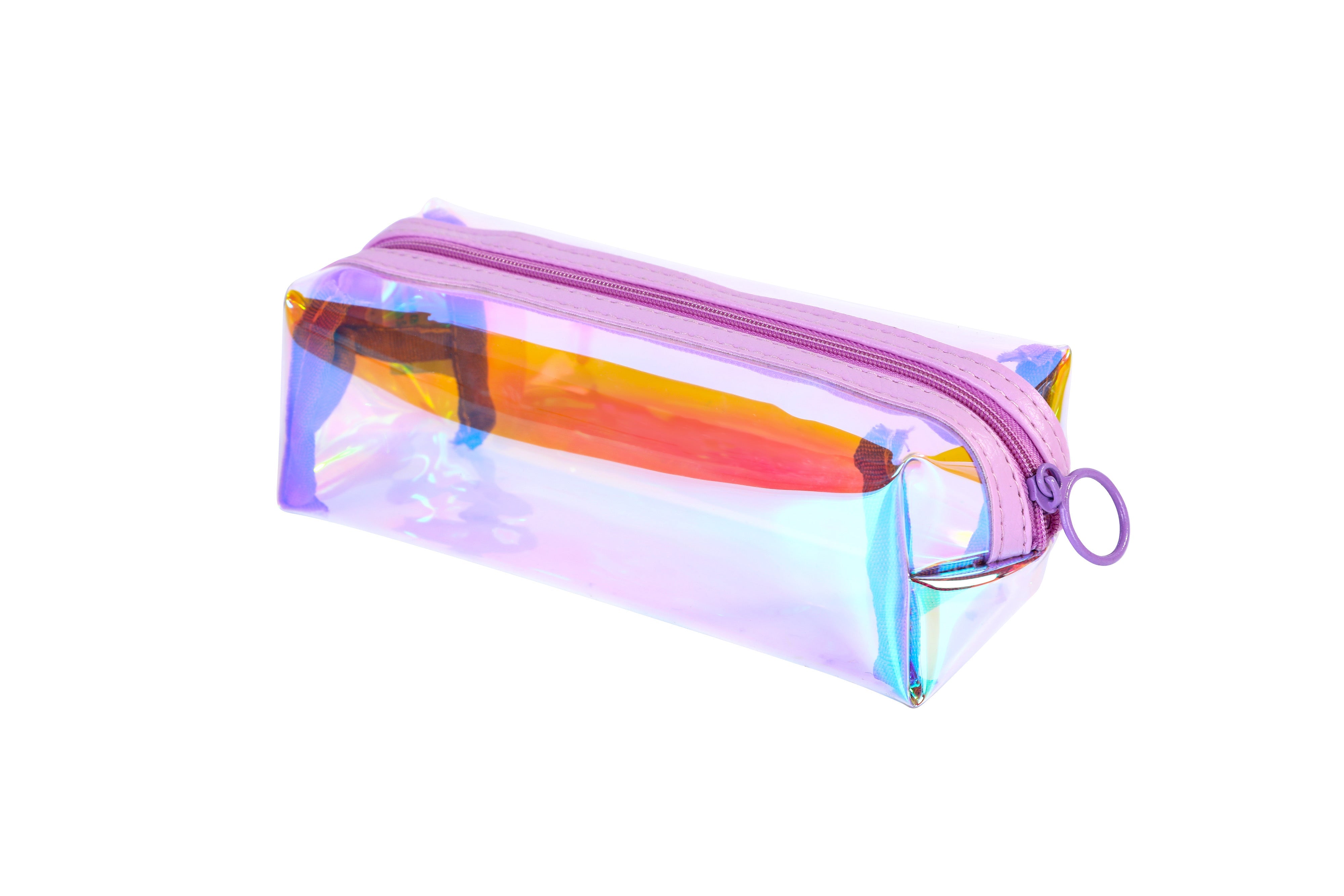 Holographic Clear Makeup Pouch and Pencil Case