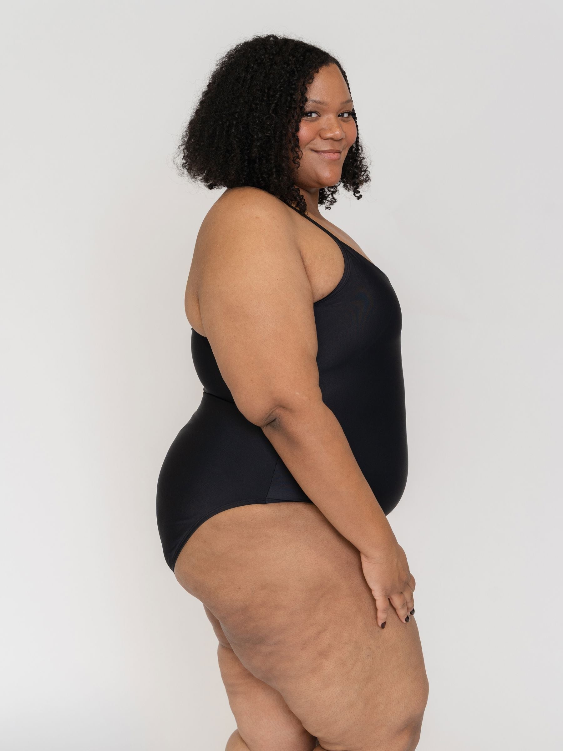 Black Tank One-Piece