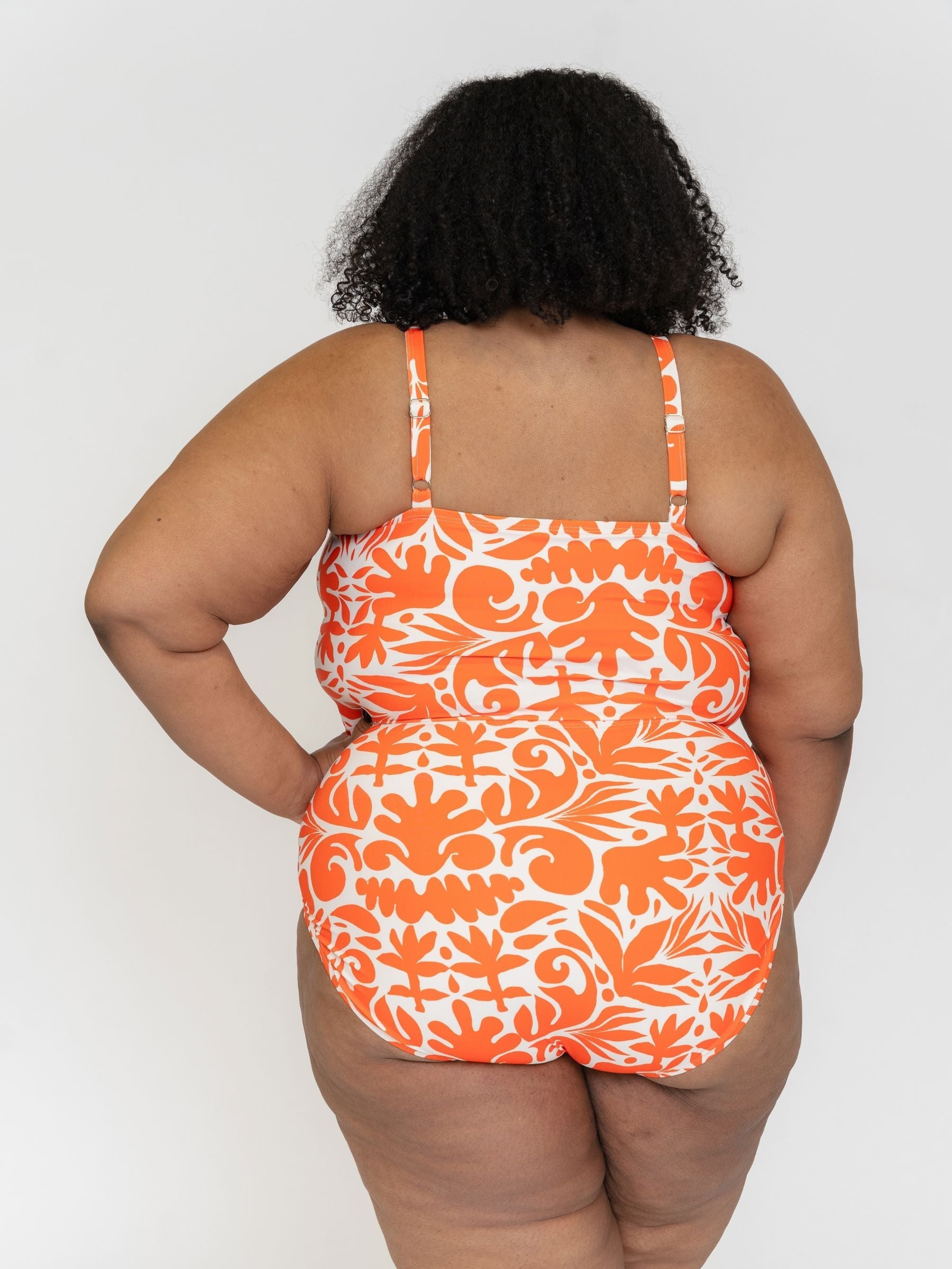 Terracotta Square Neck Crop Top