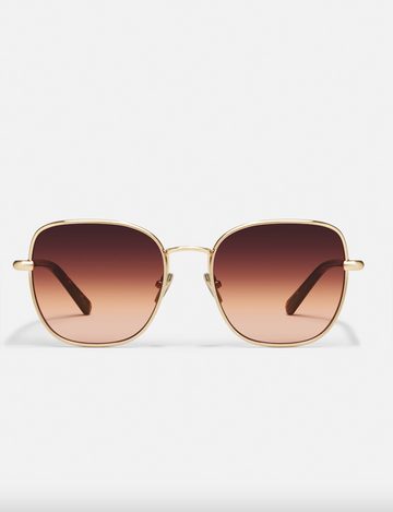 Uptown, Brushed Gold/Maple Honey