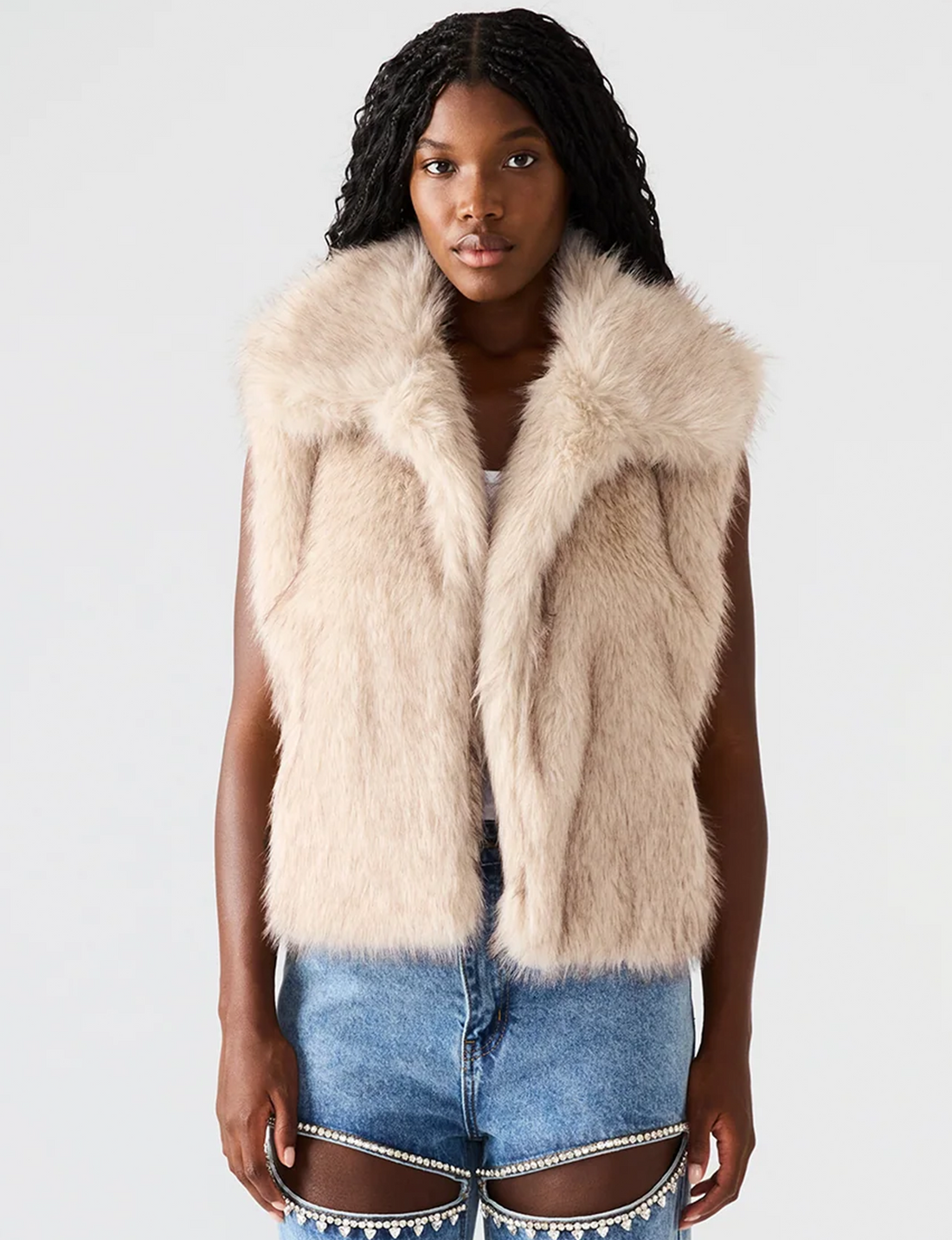 Safira Vest, Natural