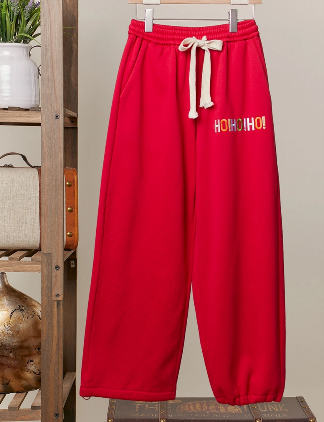 Christmas Pants, Red