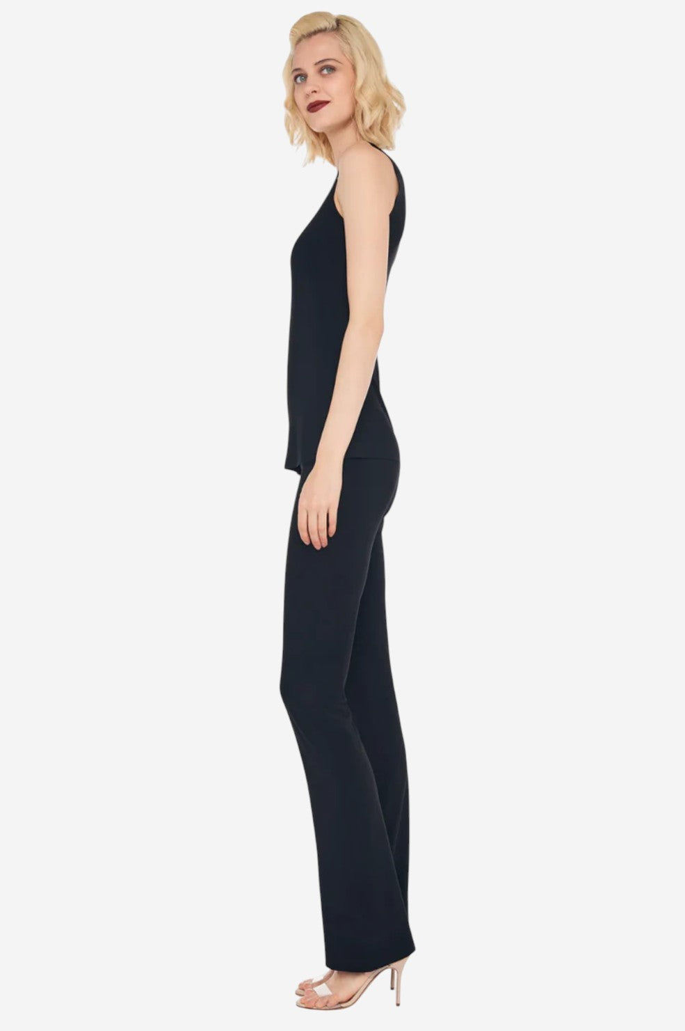 Sleeveless Swing Top - Black