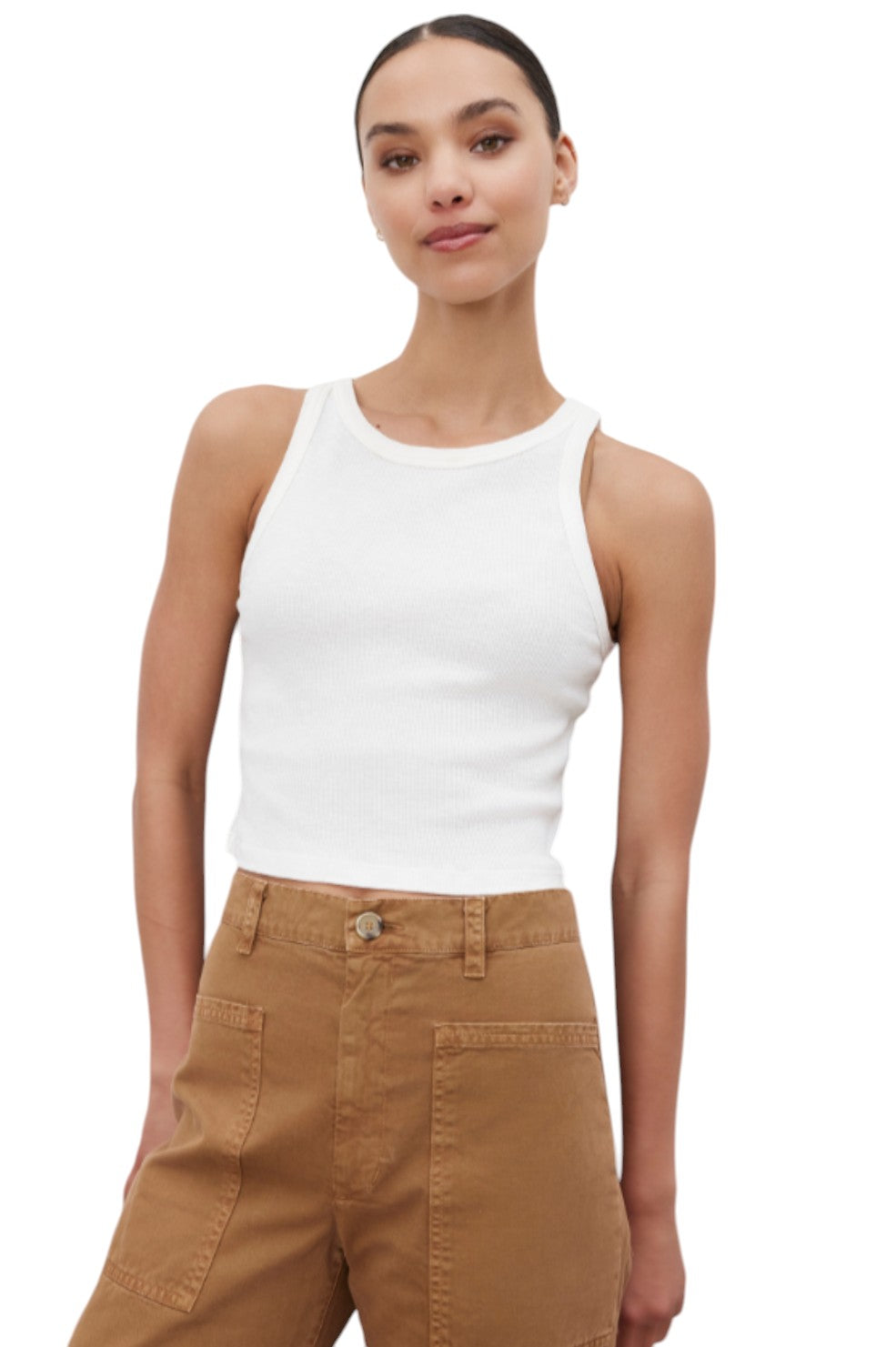 Harla Tank - White