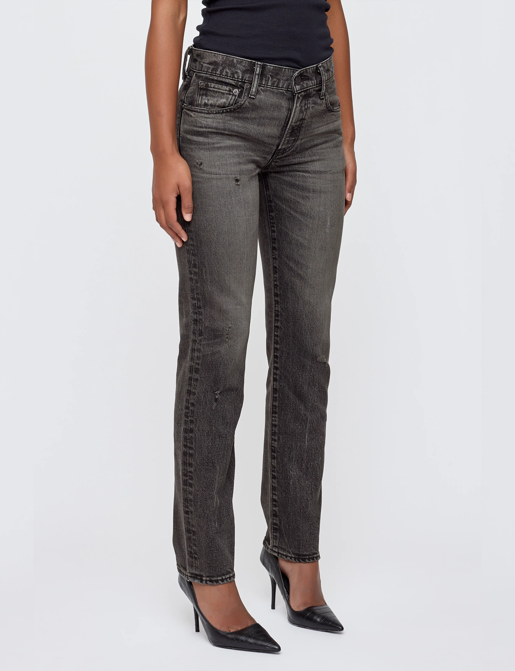 Bellview Slim Straight, Black