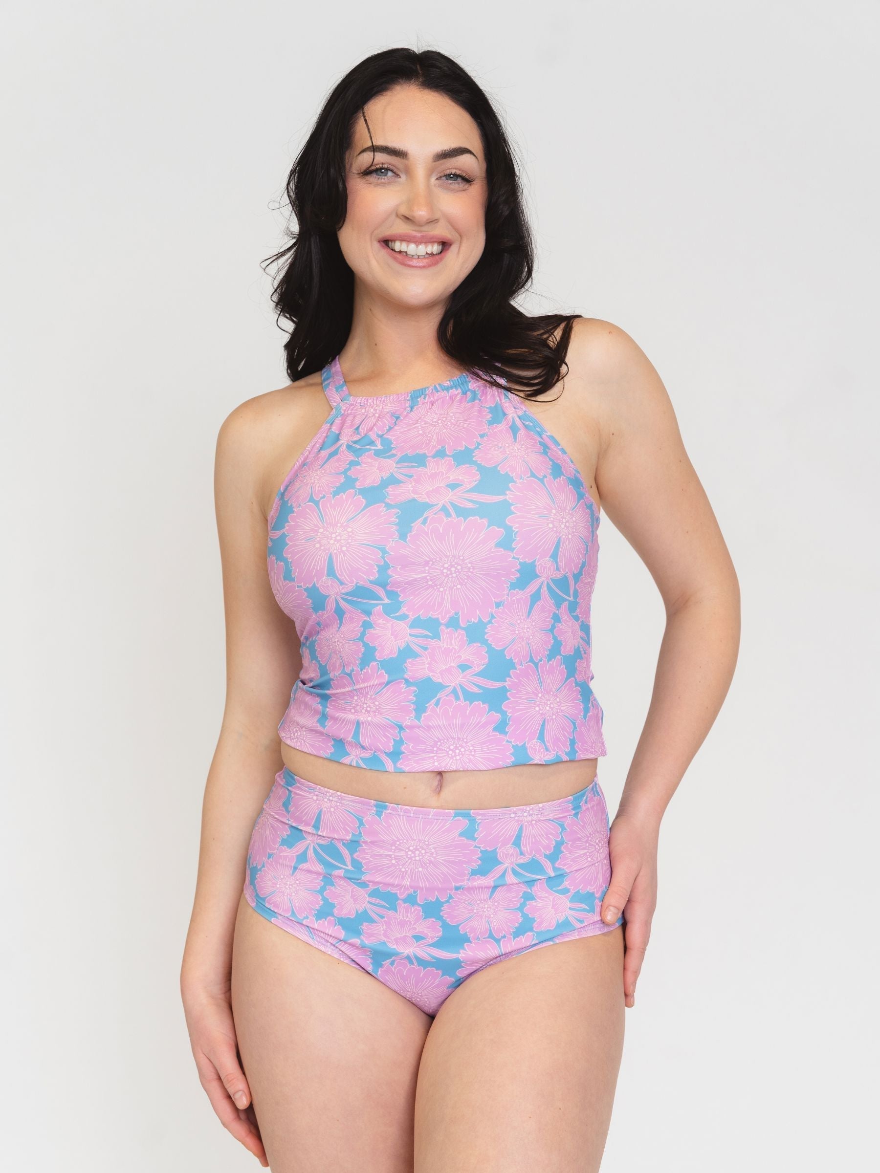 Dahlia Double-Cinch Tankini Top