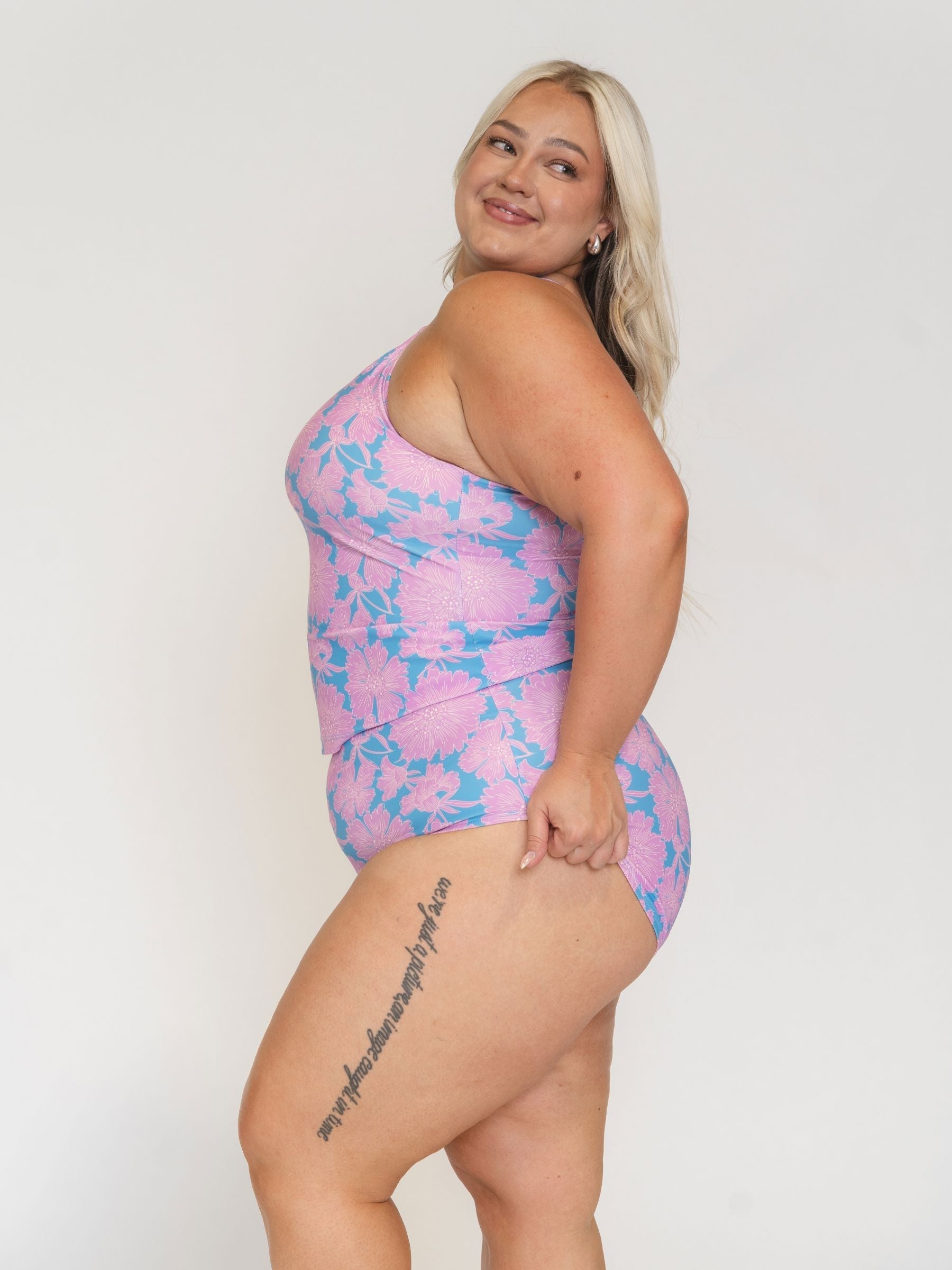 Dahlia Double-Cinch Tankini Top