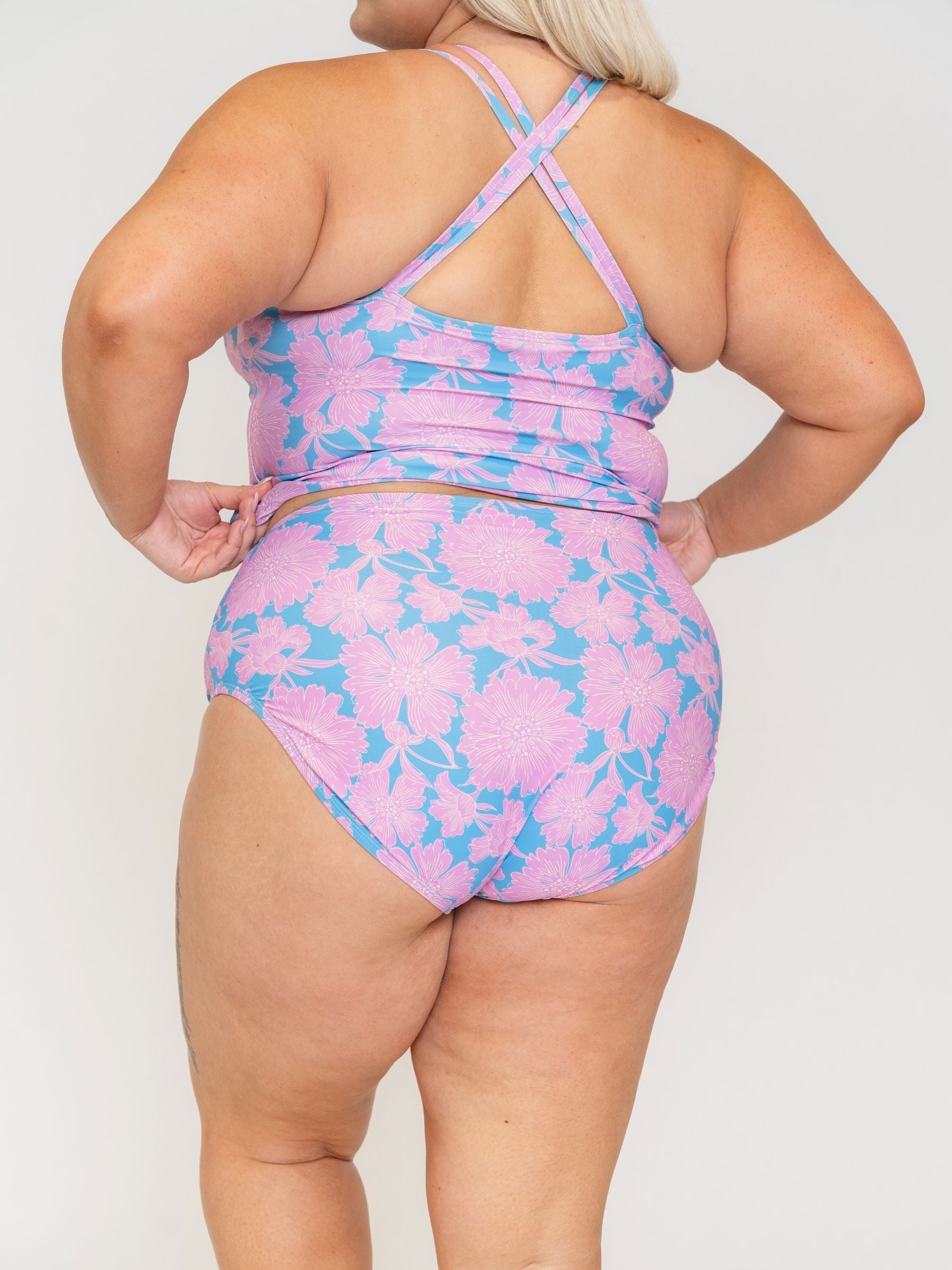 Dahlia Double-Cinch Tankini Top