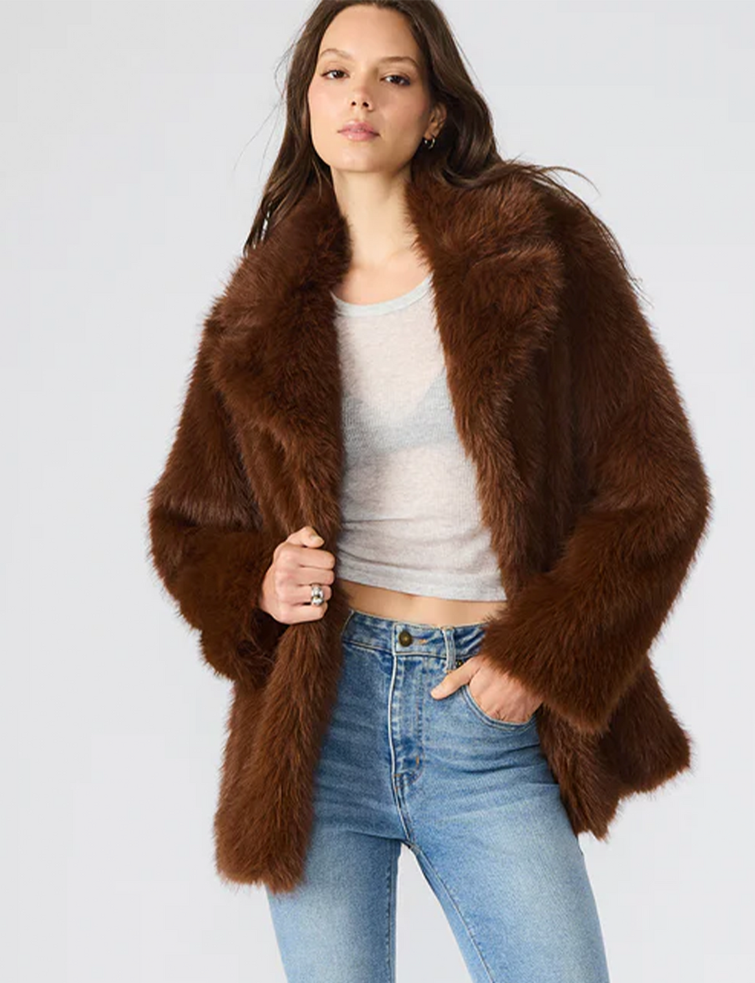 Kindra Coat, Brown
