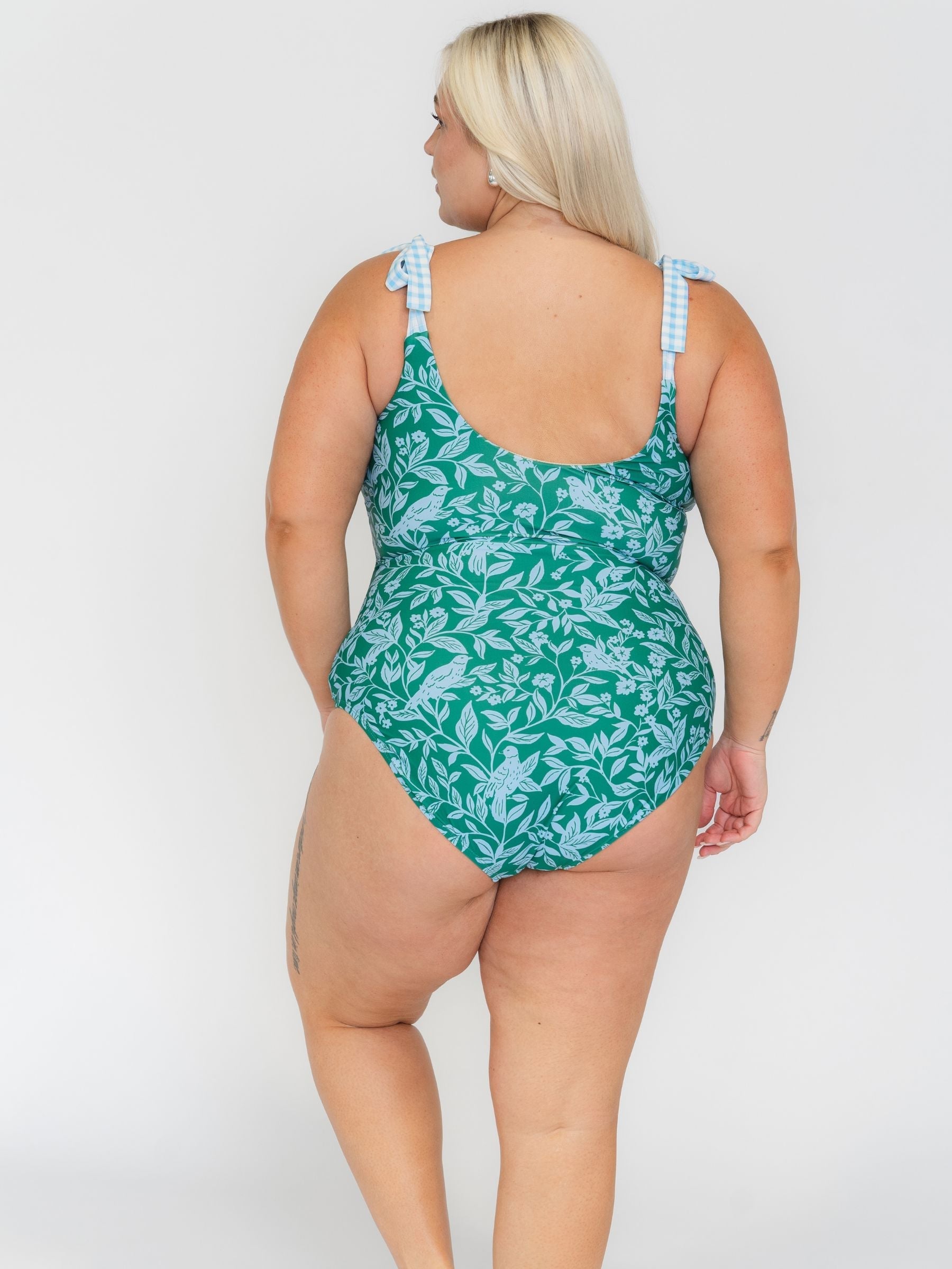 Avery Shoulder-Tie One-Piece