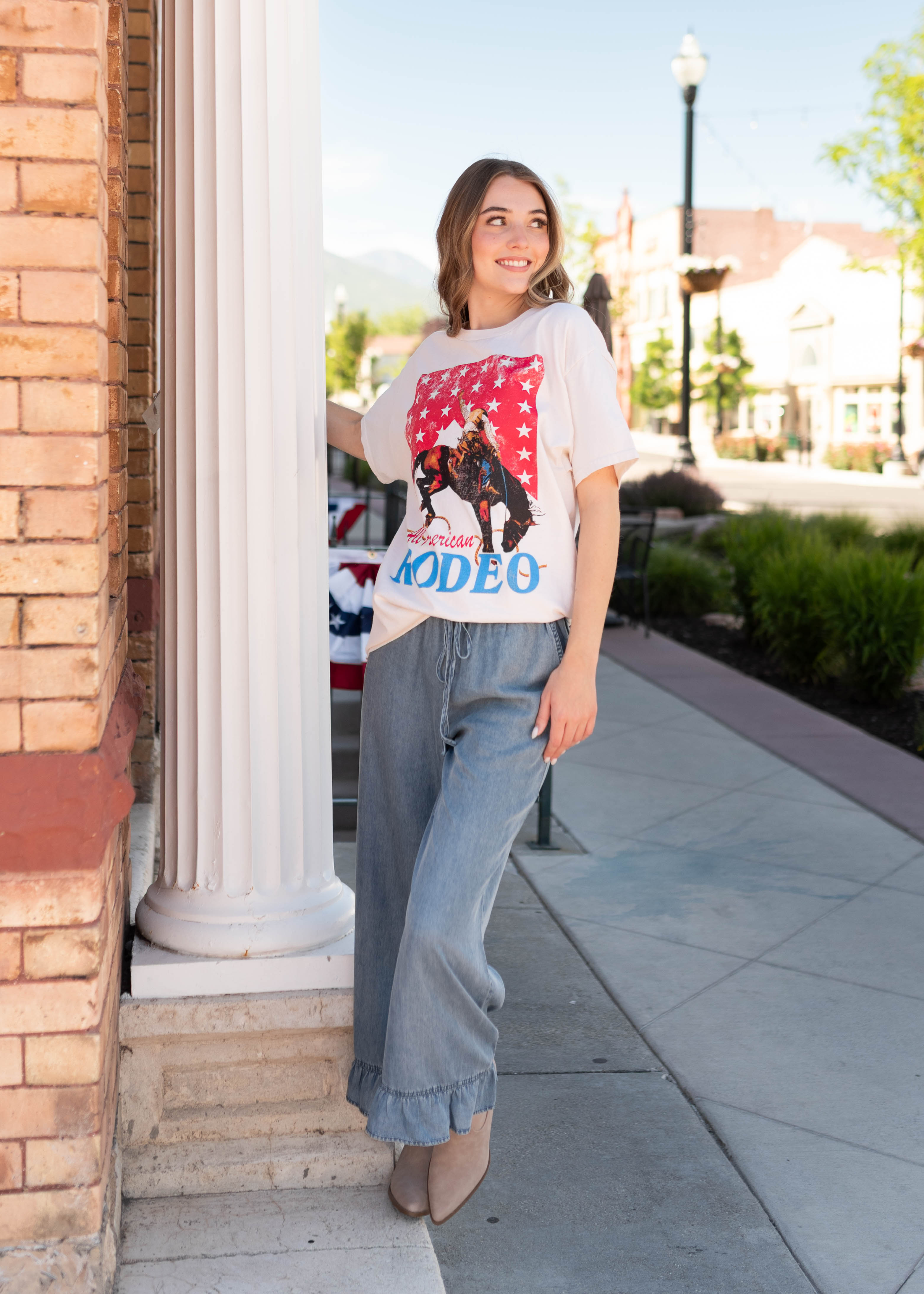 All American Rodeo Graphic Tee