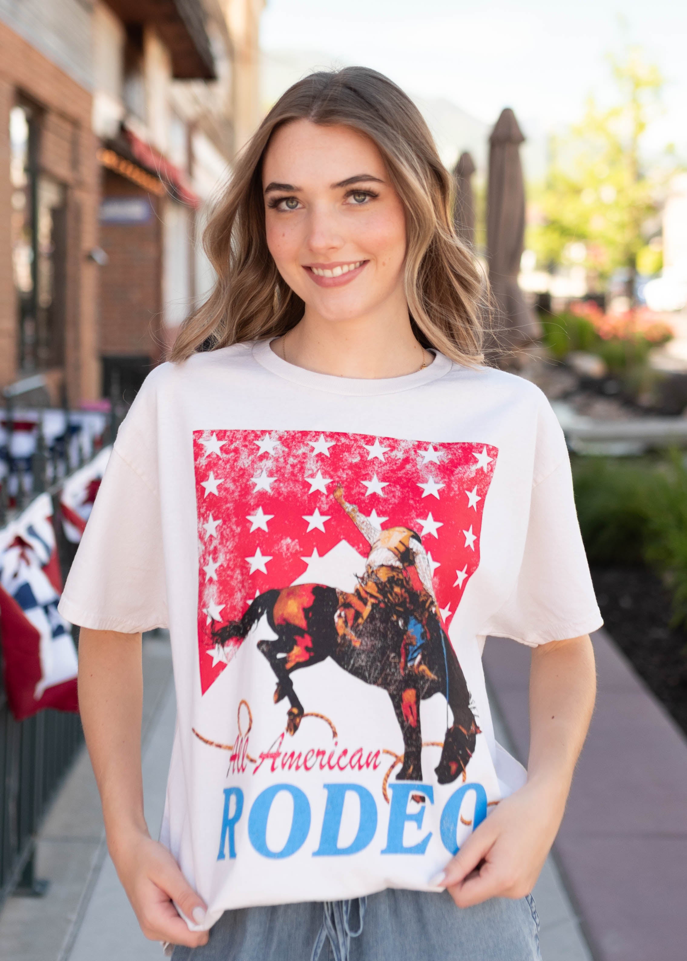 All American Rodeo Graphic Tee