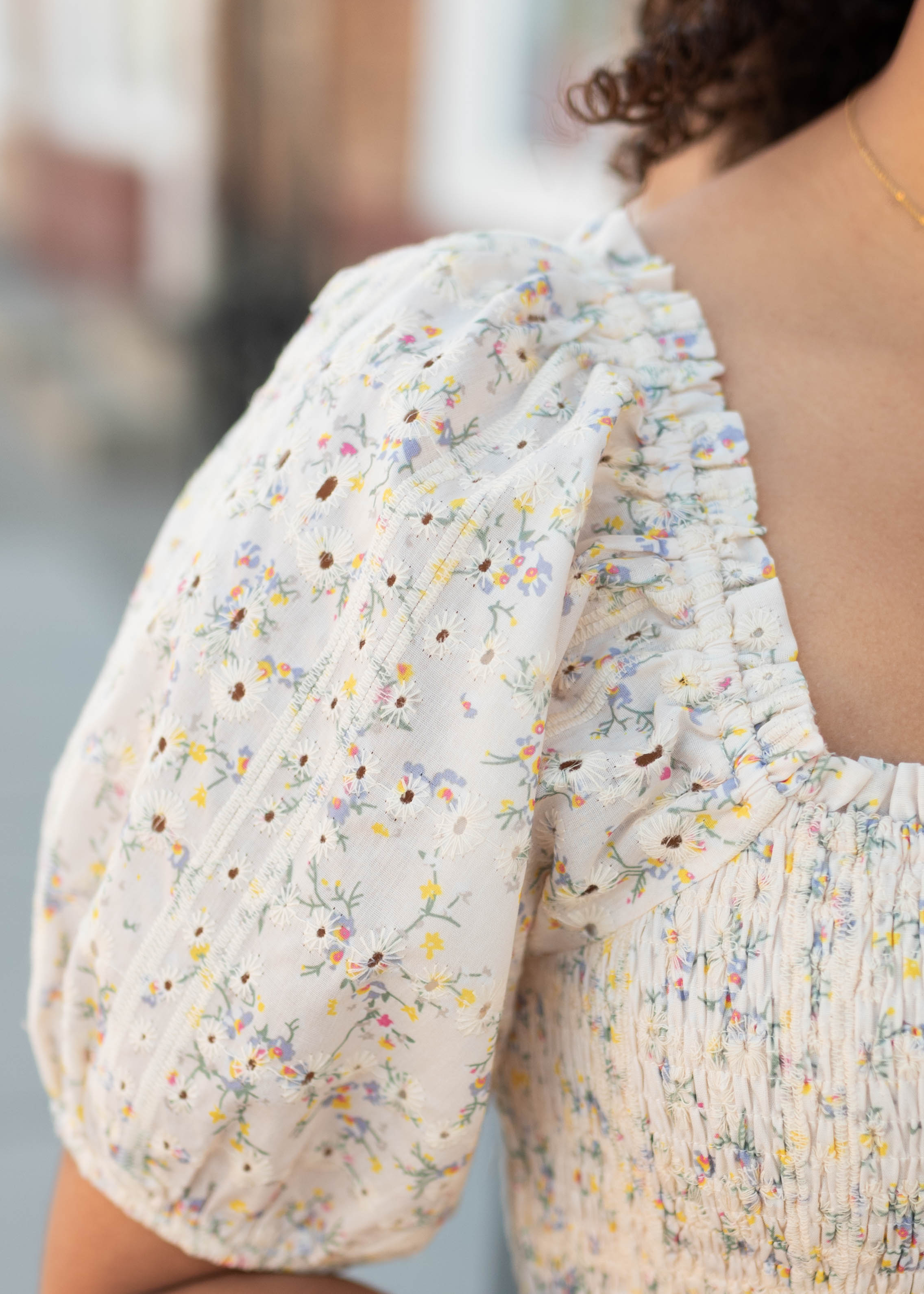 Amara Yellow Floral Dress
