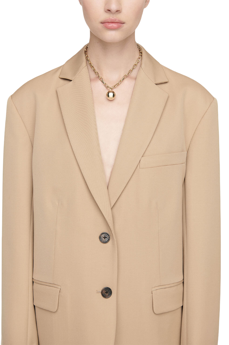 Quinn Blazer - Deep Sand
