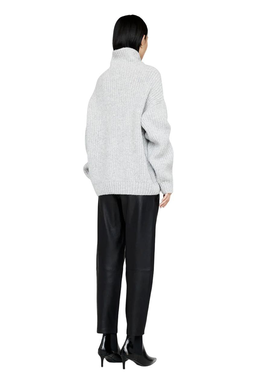 Sydney Sweater - Light Heather Grey