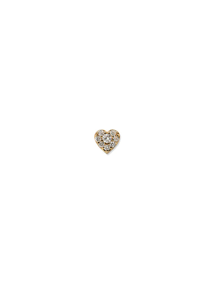Icon Pav¨¦ Heart Stud