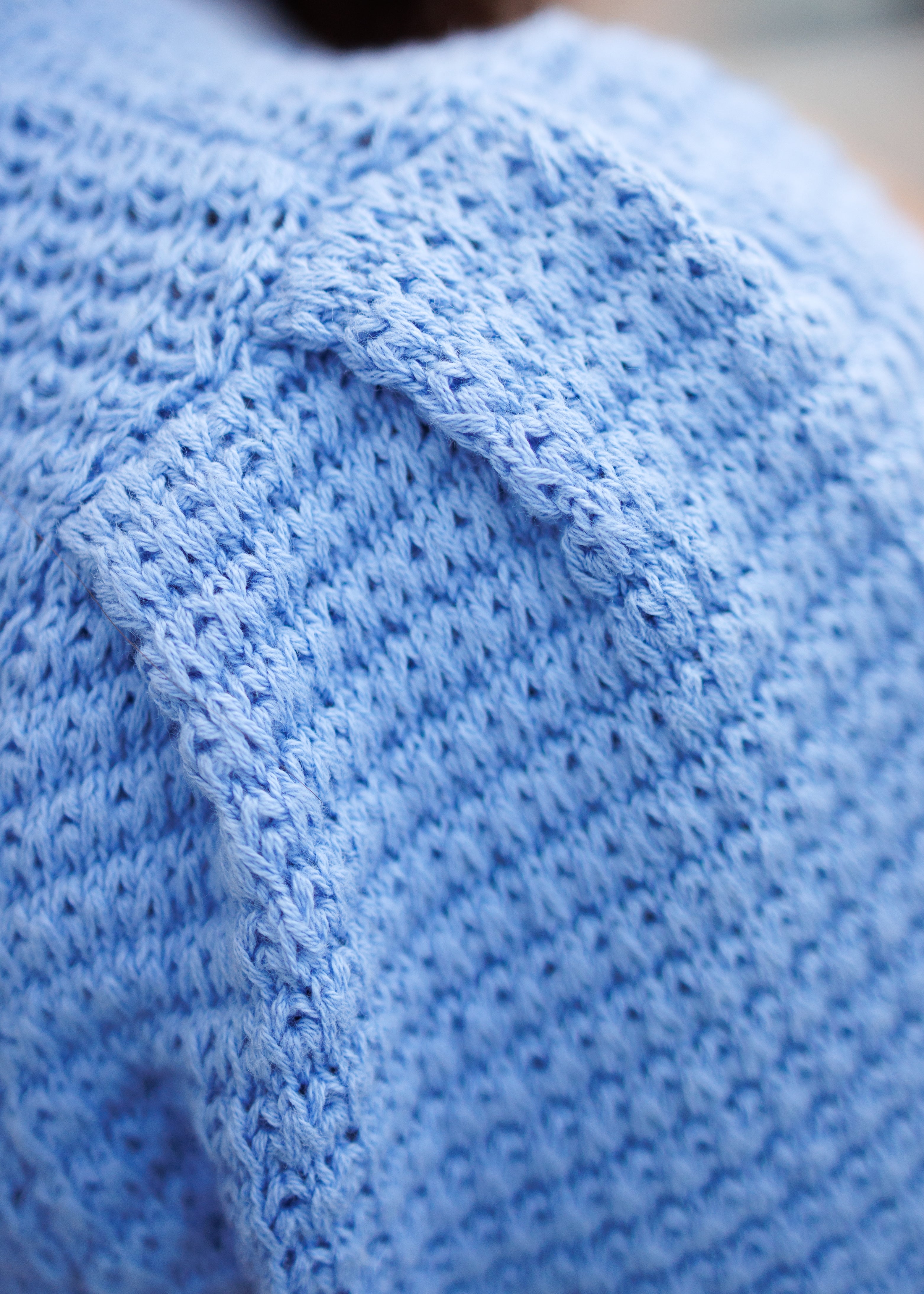 Arianna Blue Knit Top