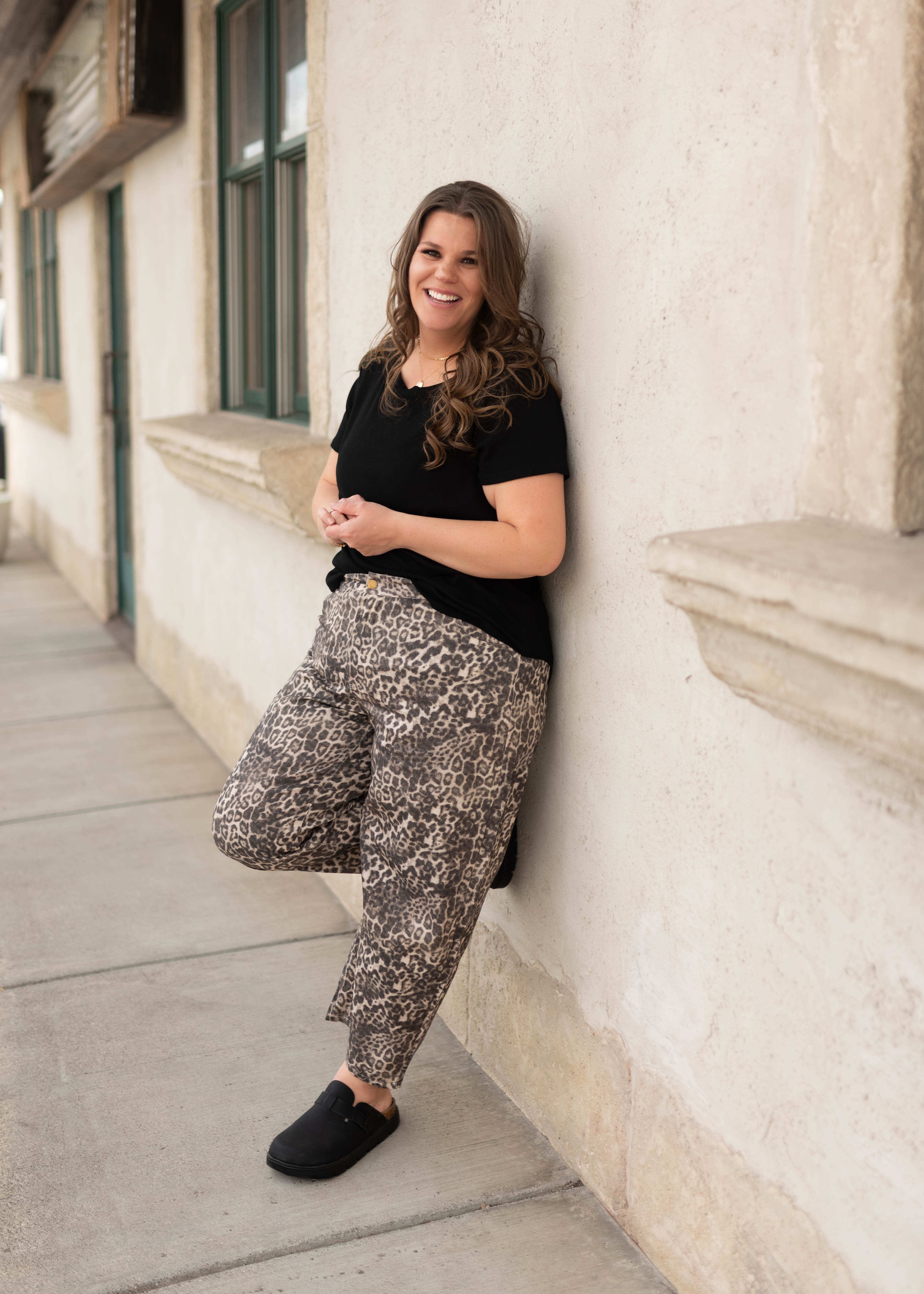 Blakely Leopard Print Pants