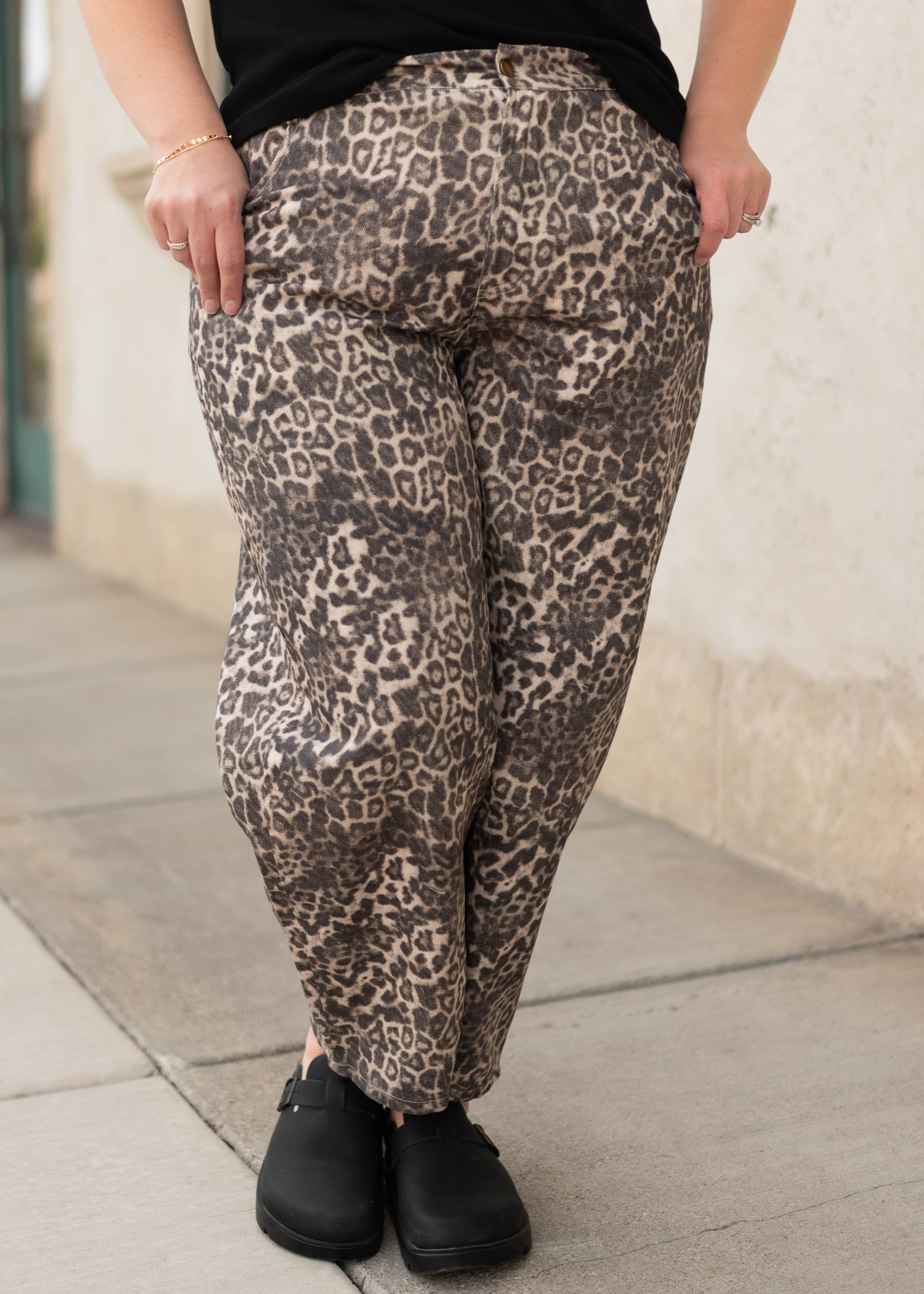 Blakely Leopard Print Pants