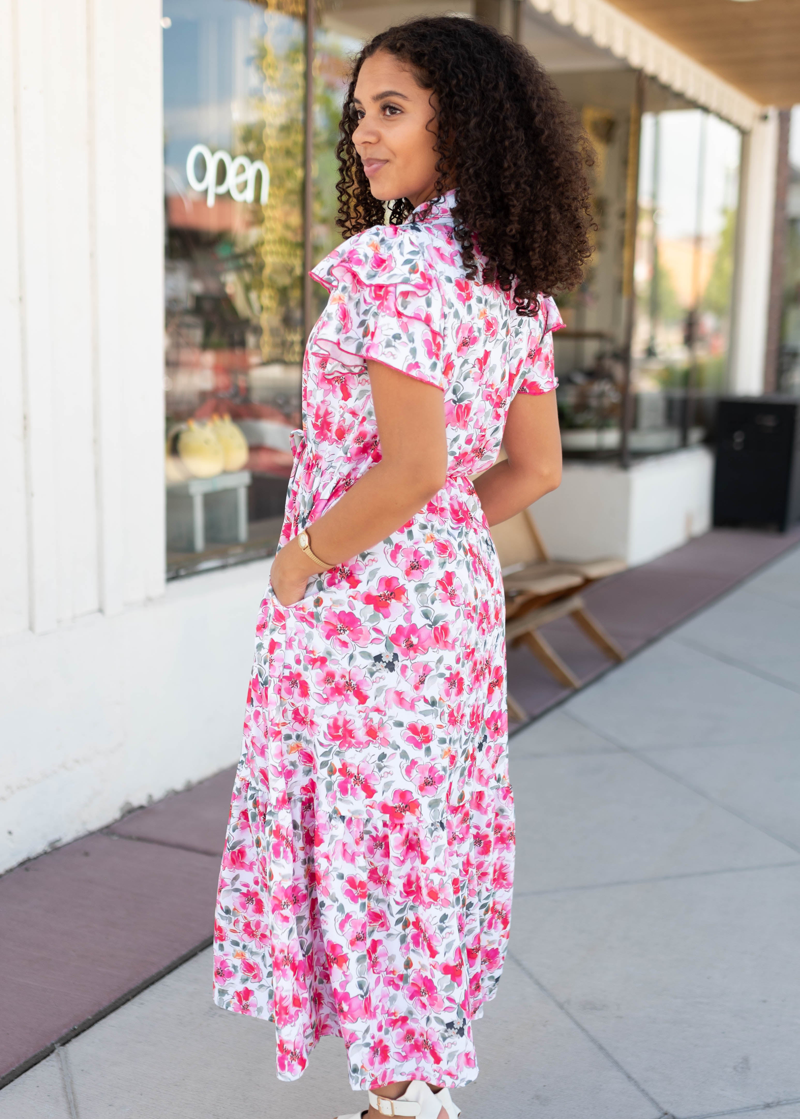 Camilla Pink Floral Dress