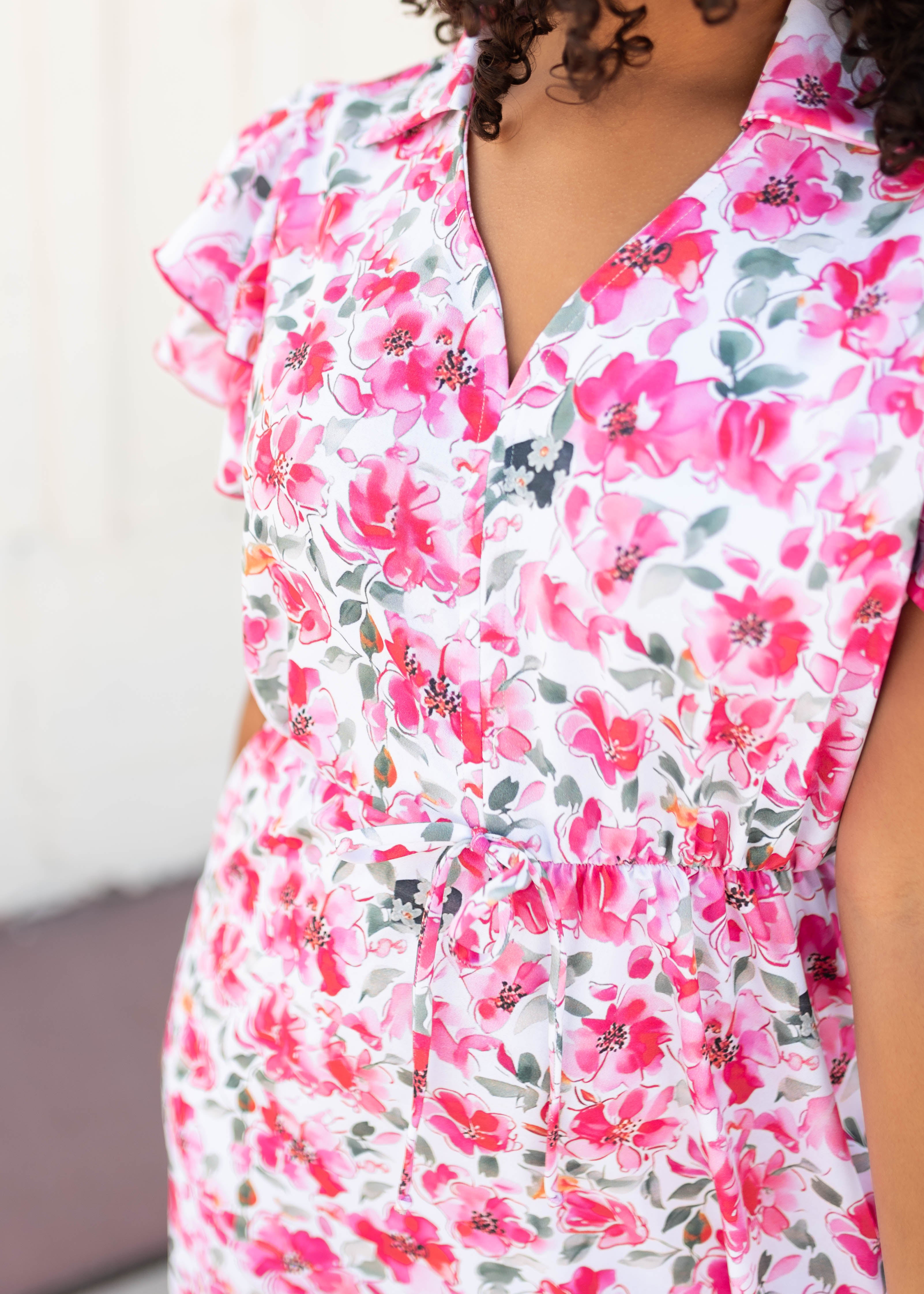 Camilla Pink Floral Dress