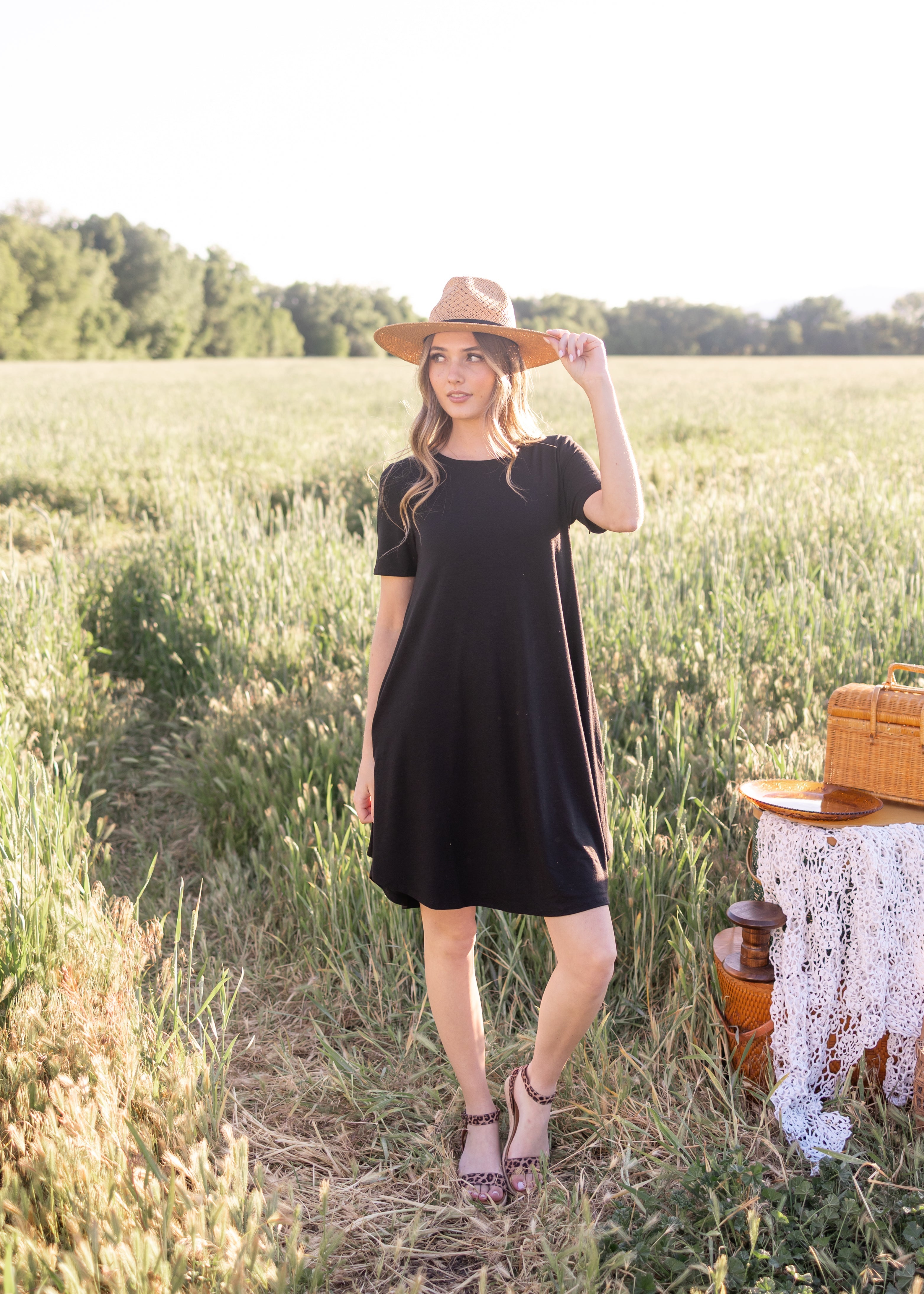 Chloe Black Mini Dress