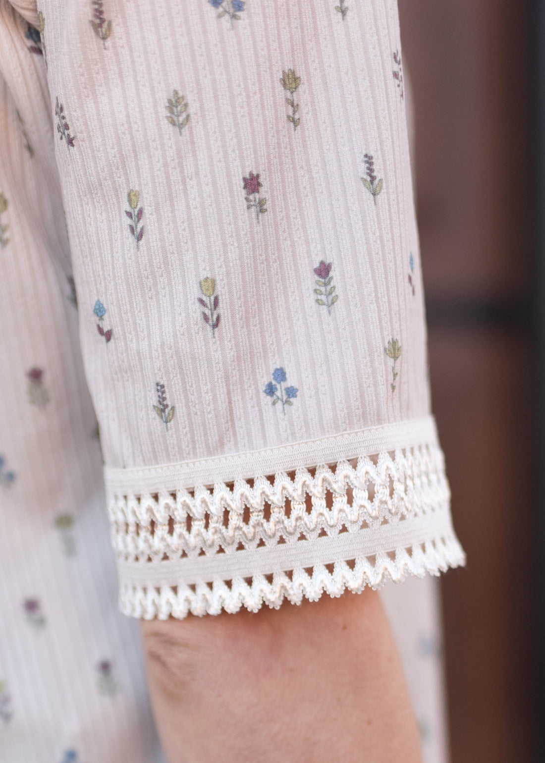 Dahlia Cream Floral Top