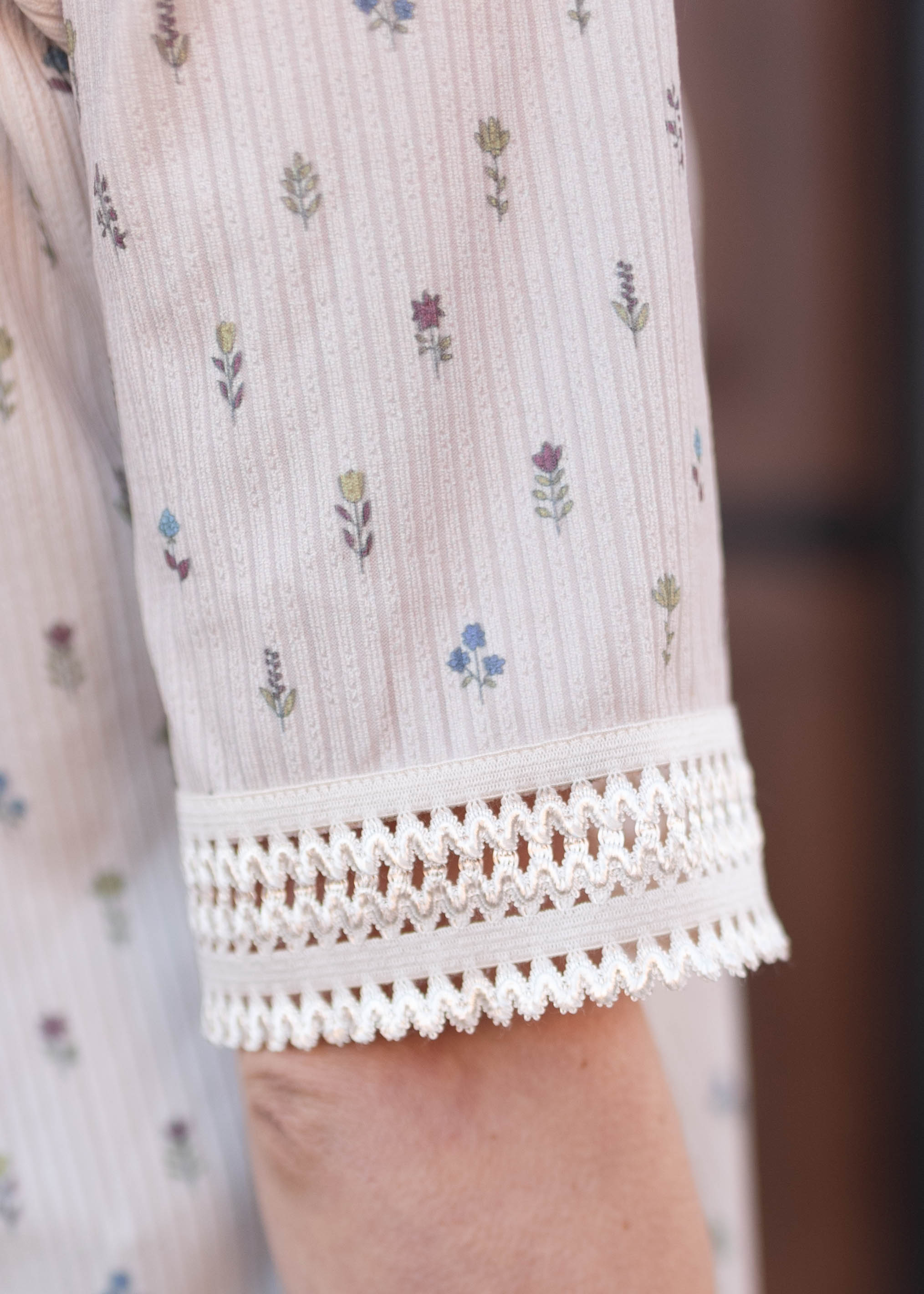 Dahlia Cream Floral Top