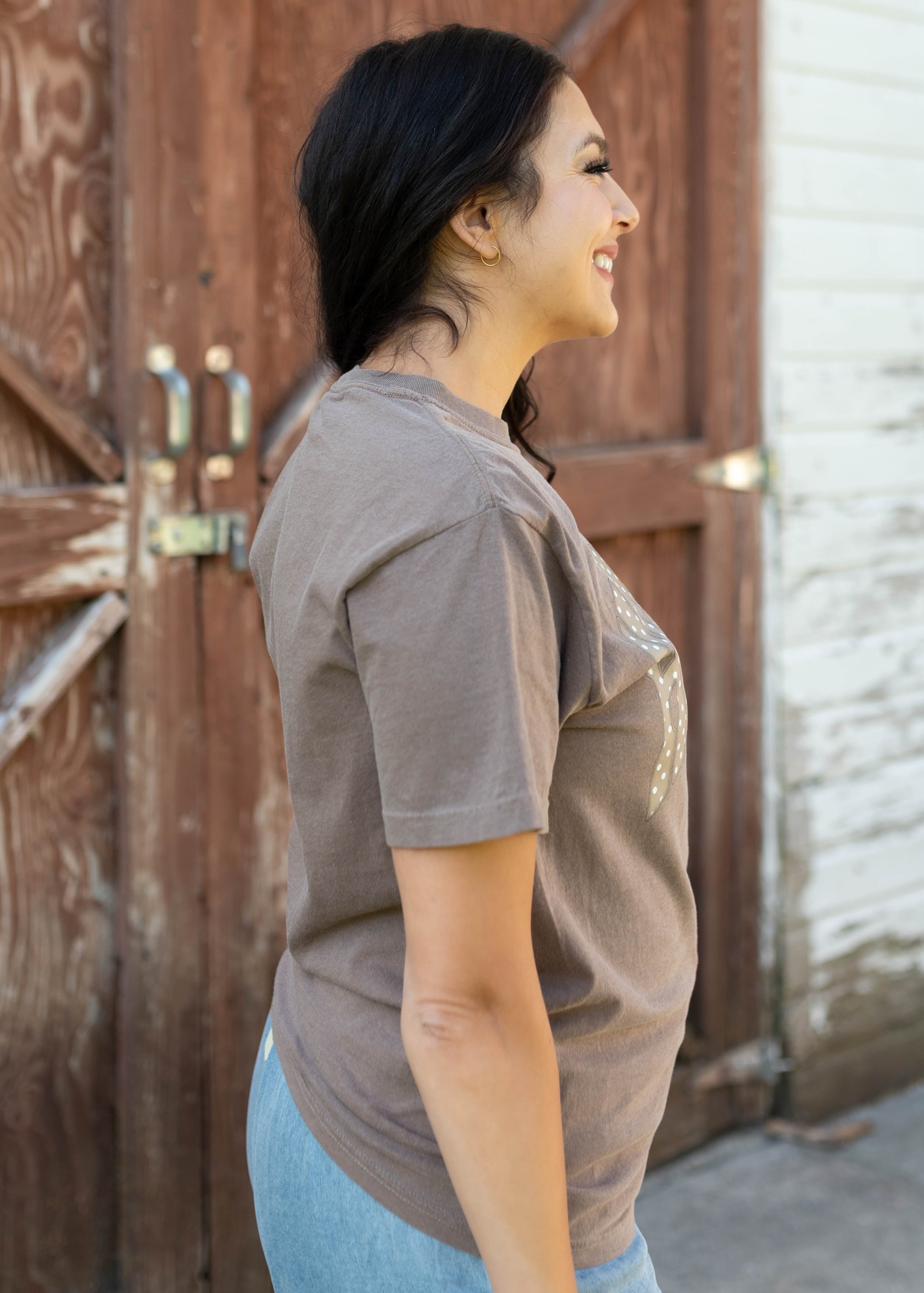 Howdy Brown Graphic Tee