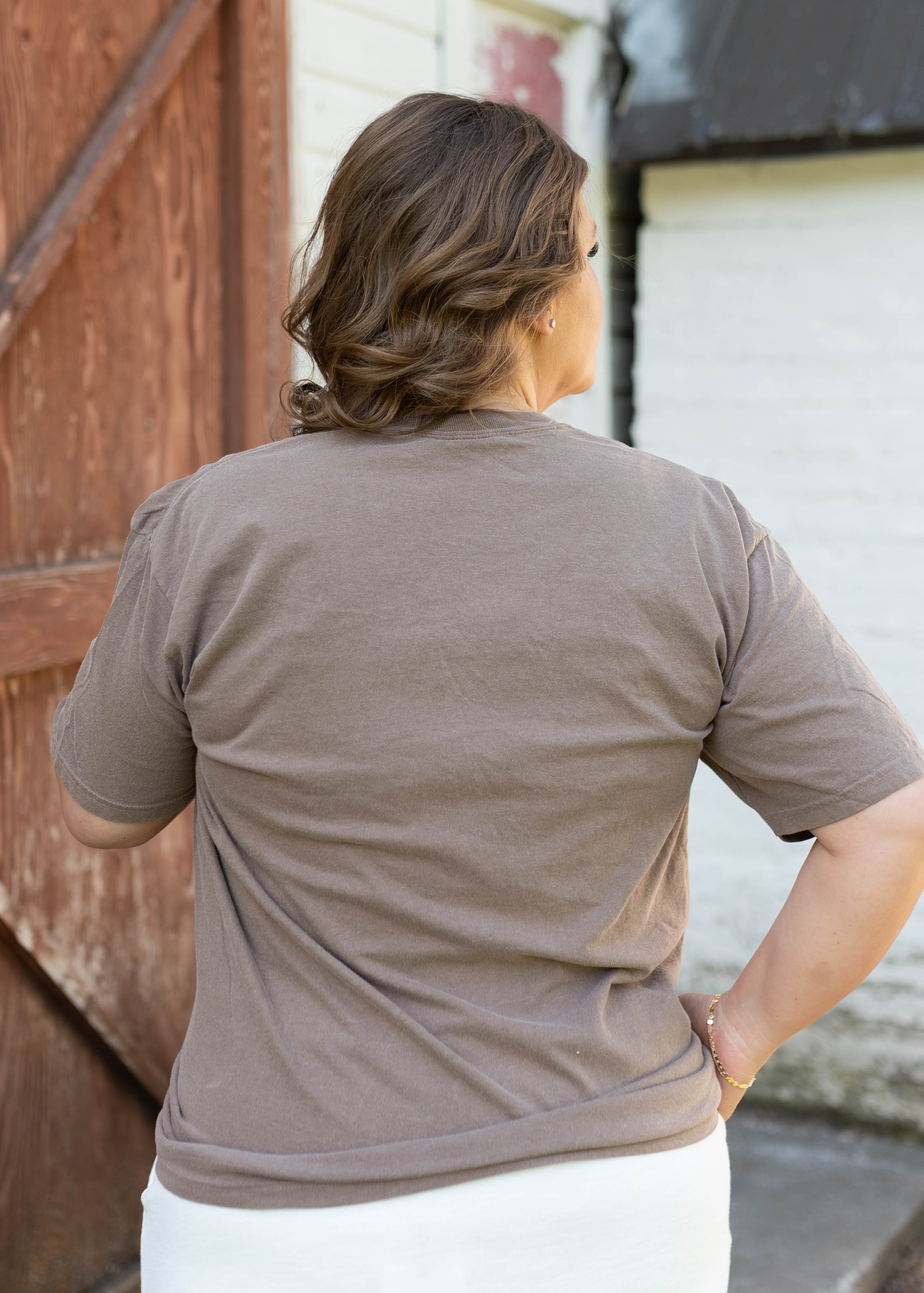 Howdy Brown Graphic Tee