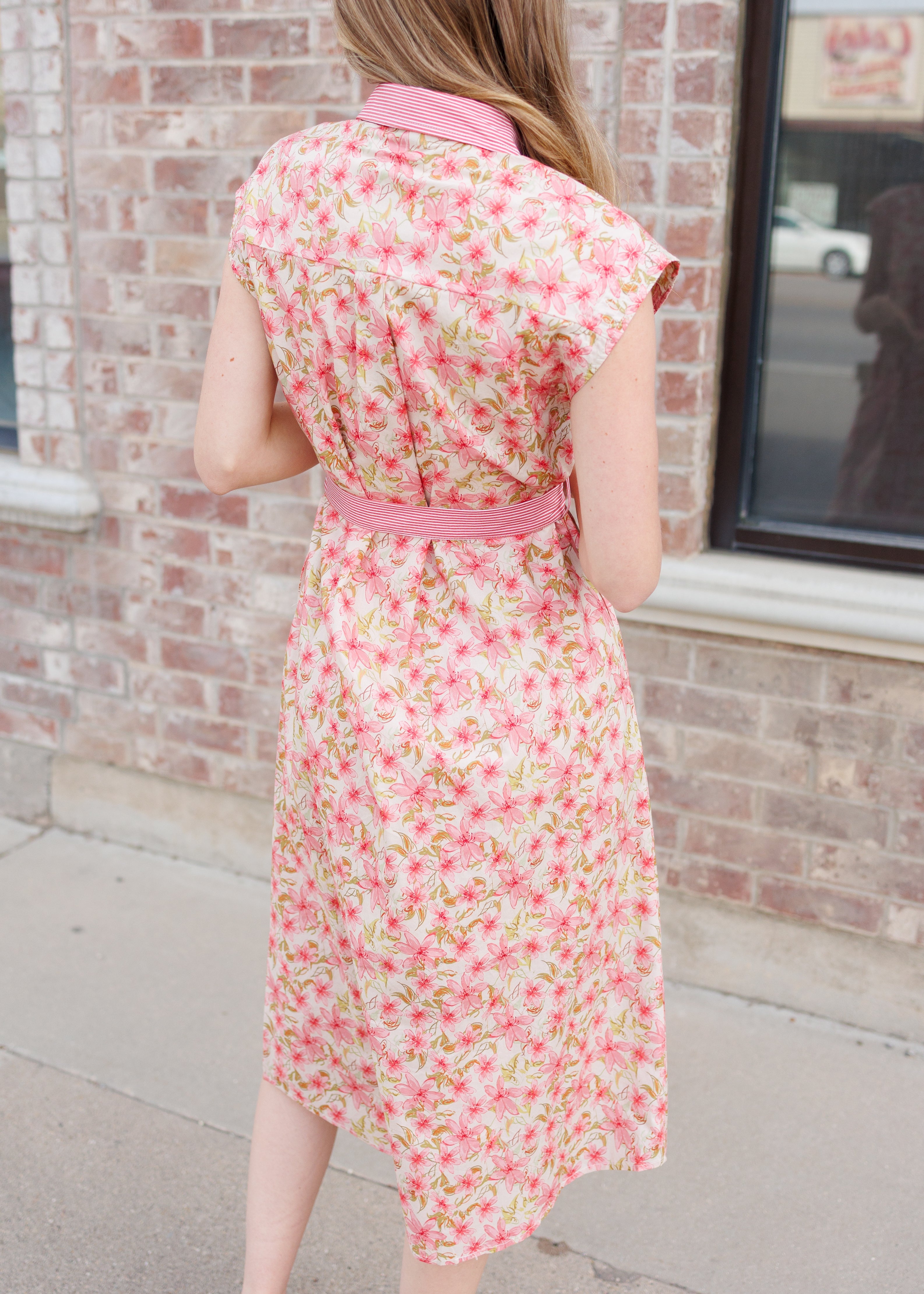 Kennedy Pink Floral Dress