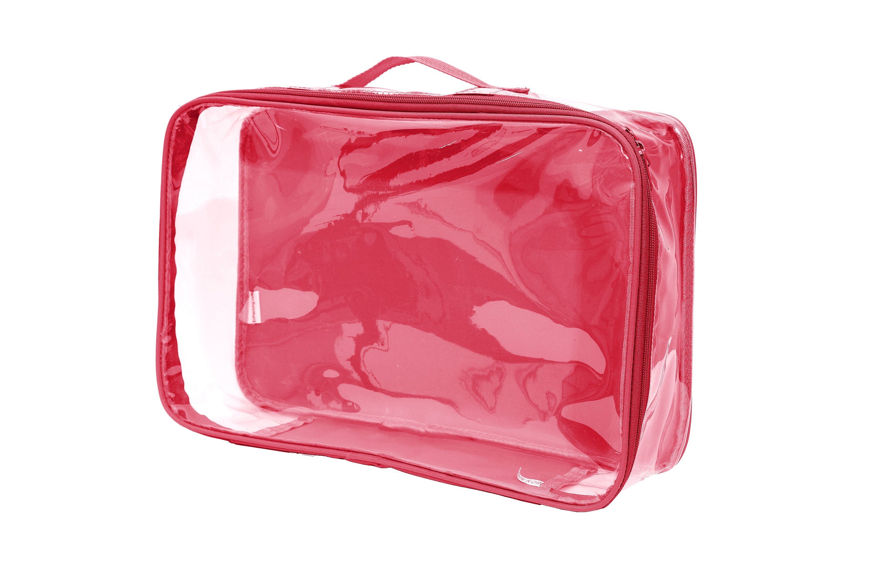Large Packing Cube for Travel - Clear Suitcase Organizer Pouch