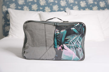 Large Packing Cube for Travel - Clear Suitcase Organizer Pouch