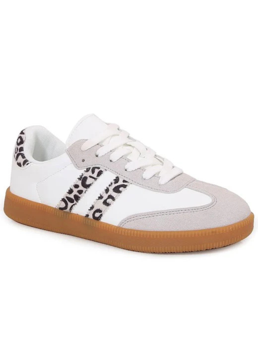 Lisa Leopard Print Sneakers