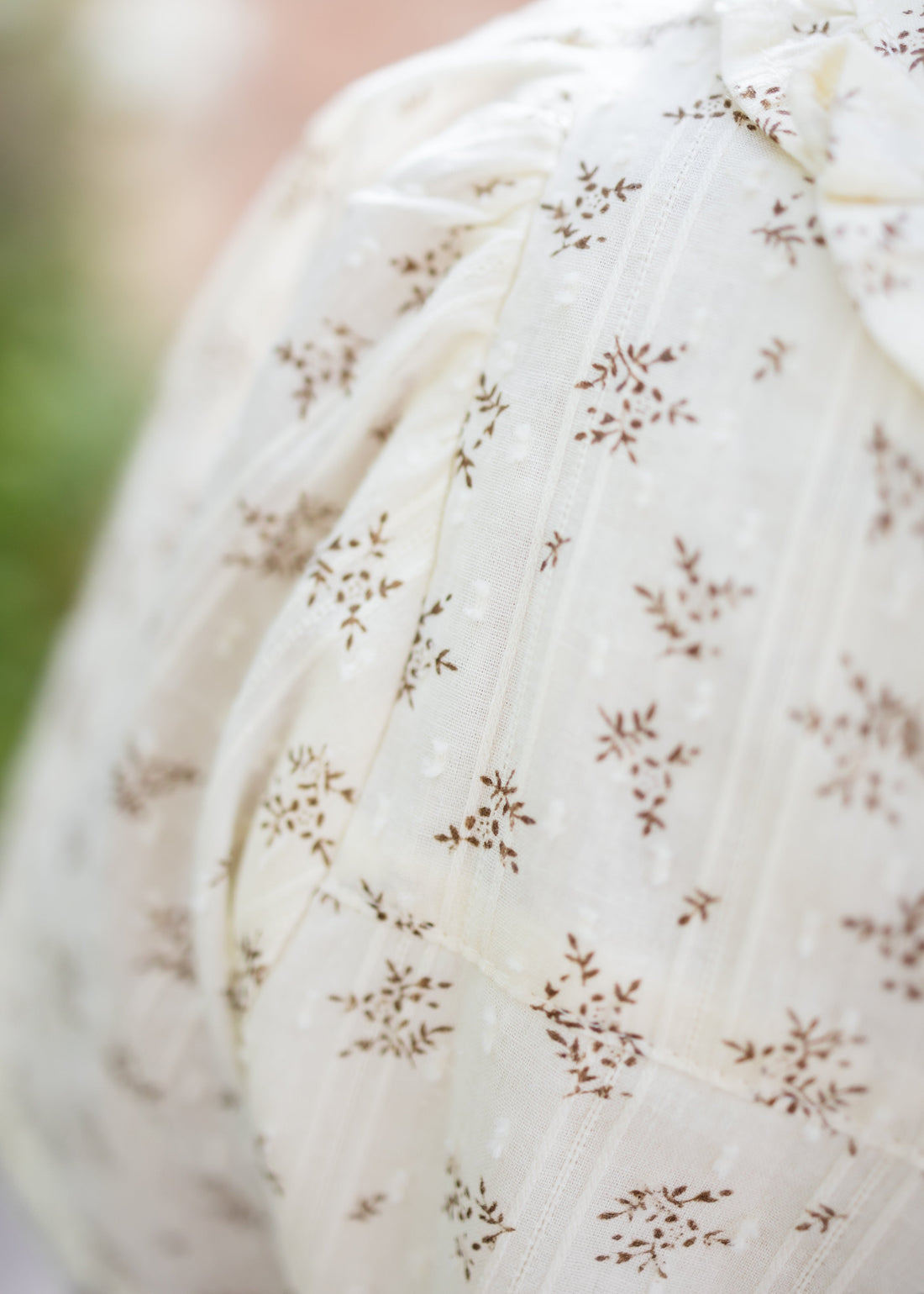 Marissa Cream Floral Button Up Blouse