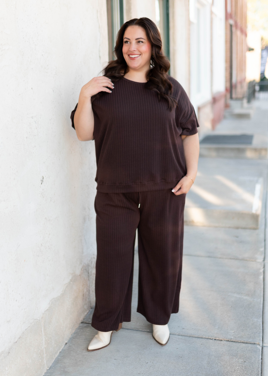 Oaklyn Dark Brown Top