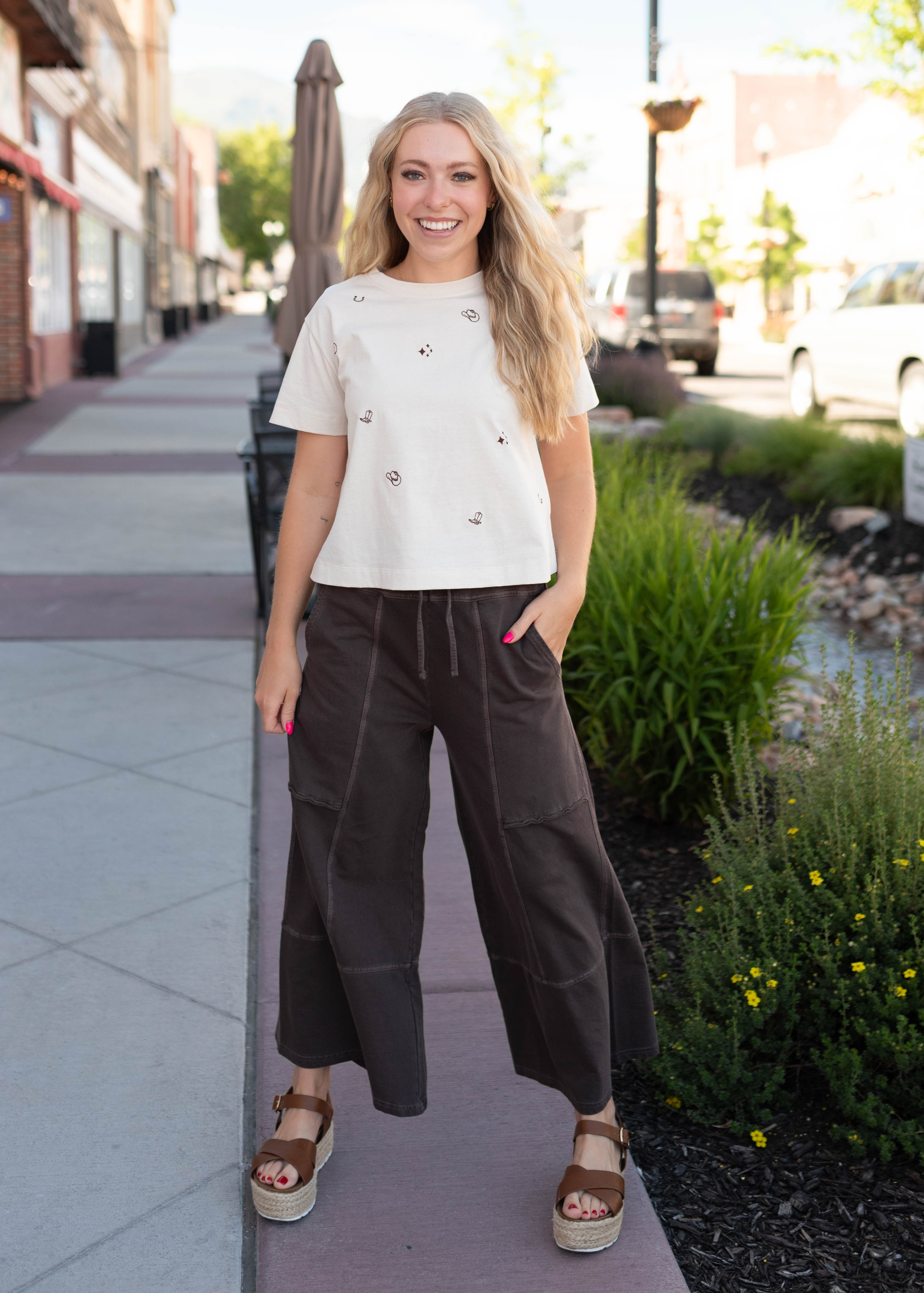 Ramona Cream Cowgirl Top