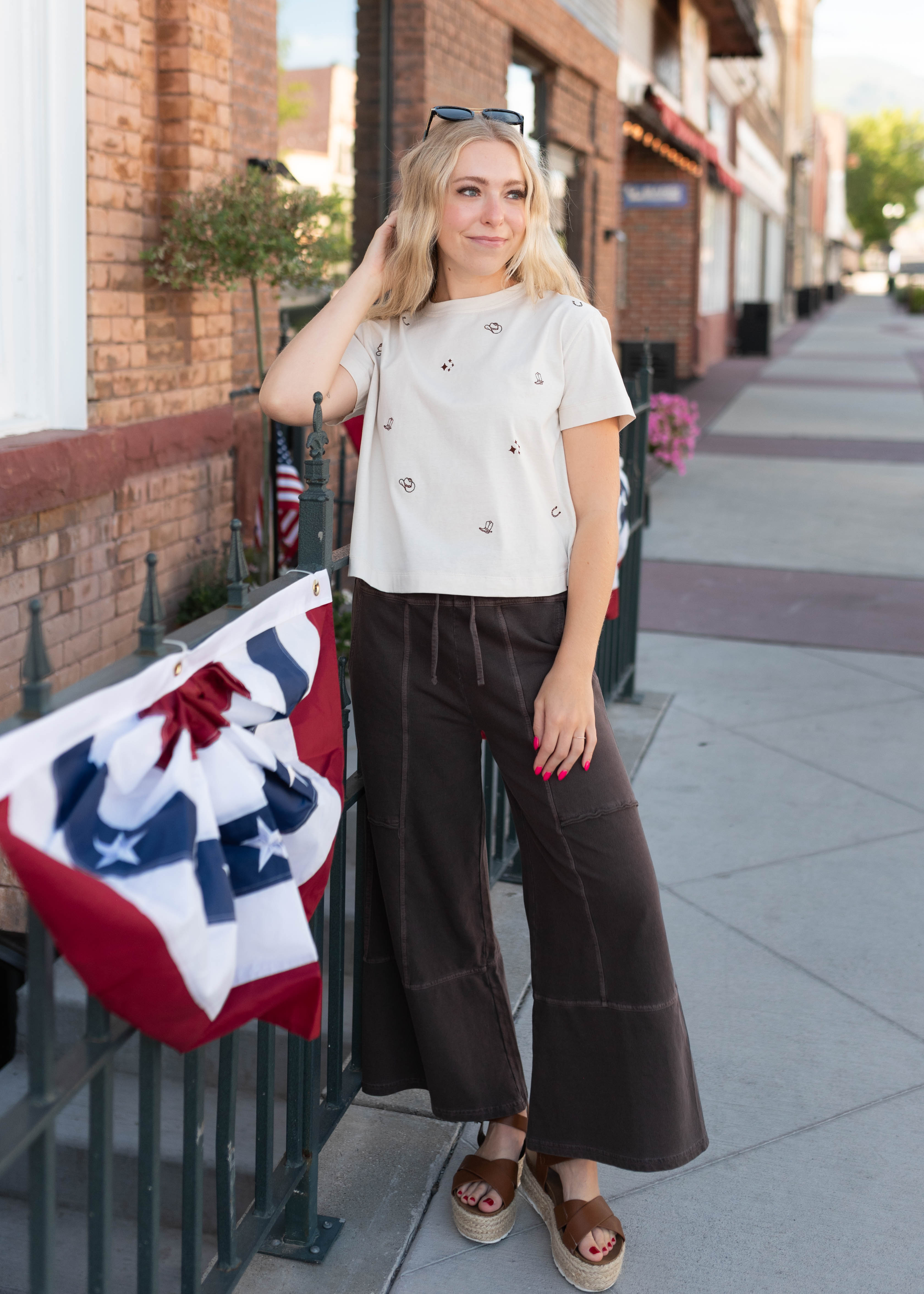 Ramona Cream Cowgirl Top