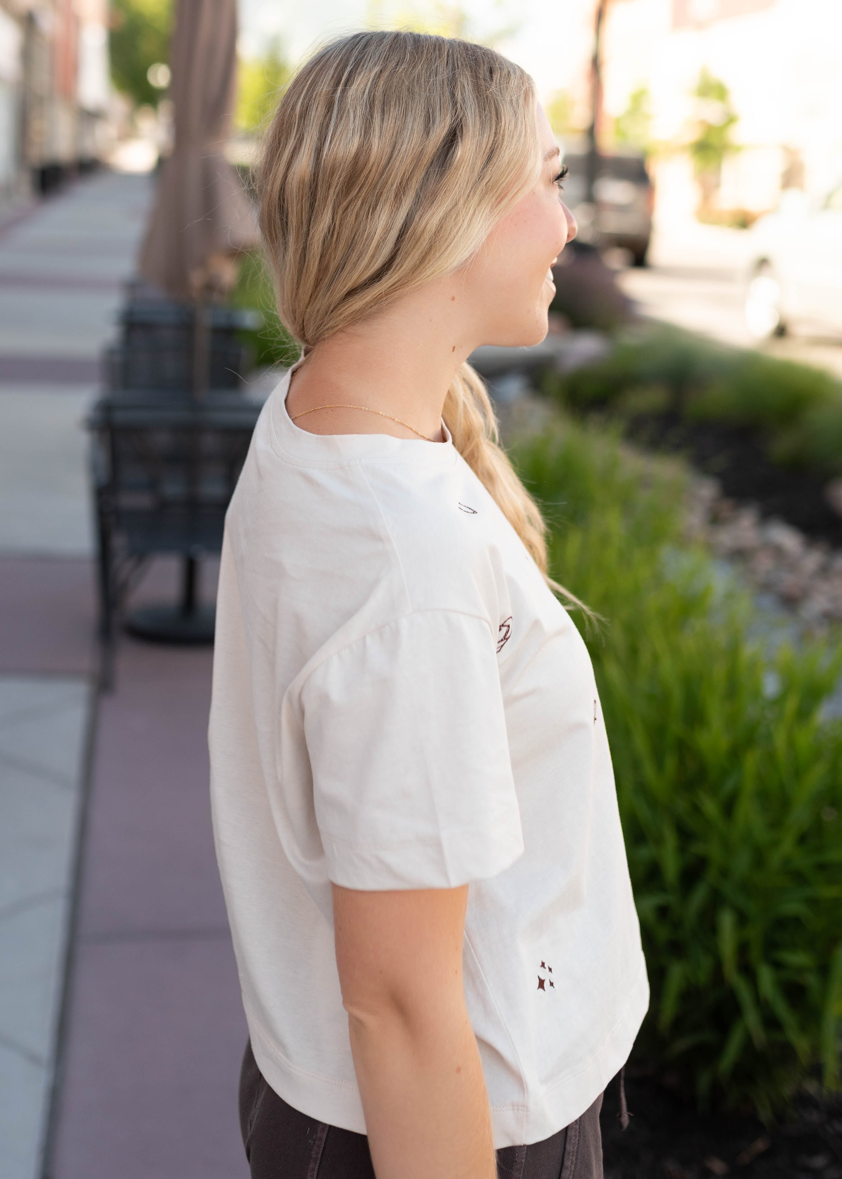 Ramona Cream Cowgirl Top