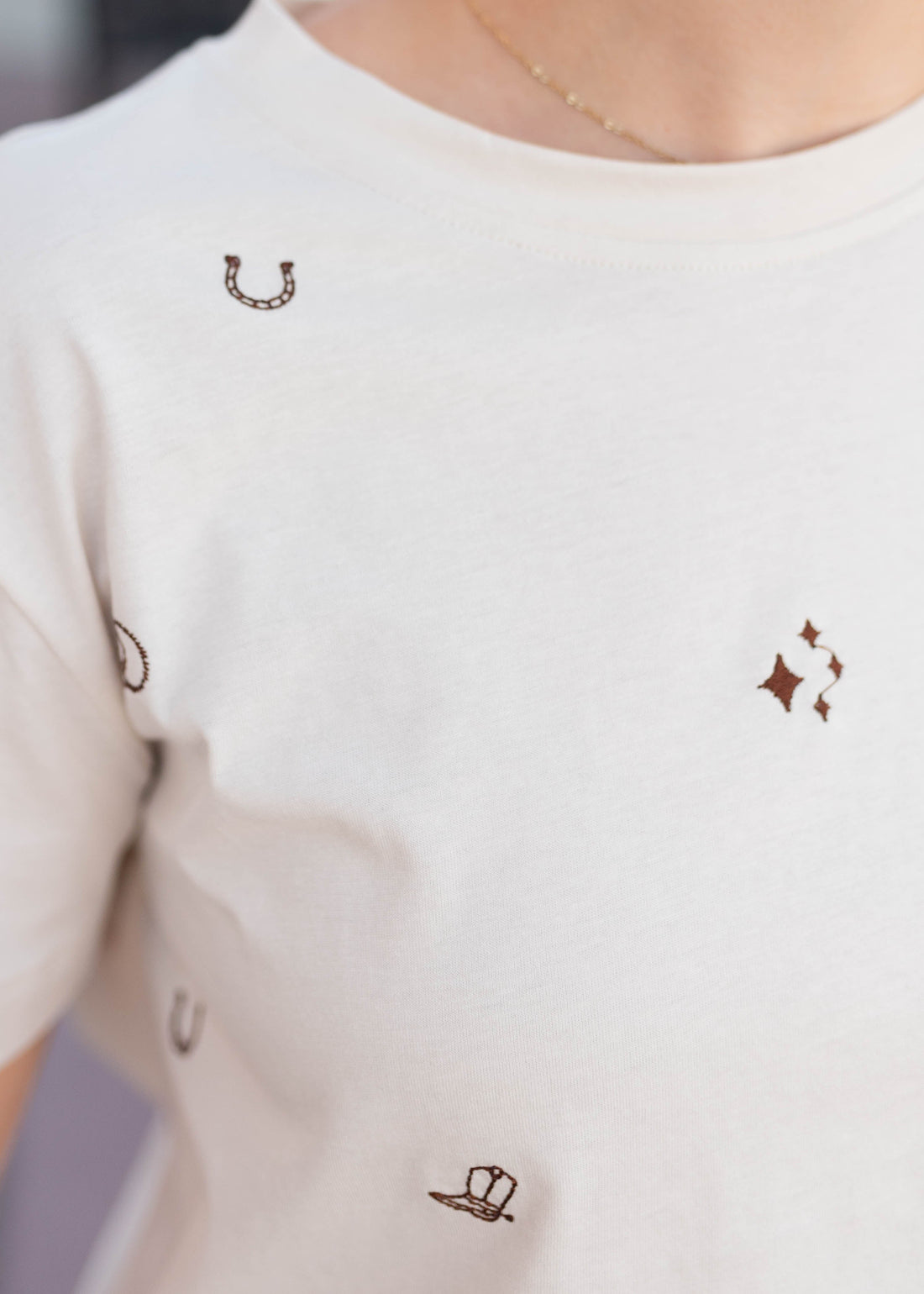 Ramona Cream Cowgirl Top