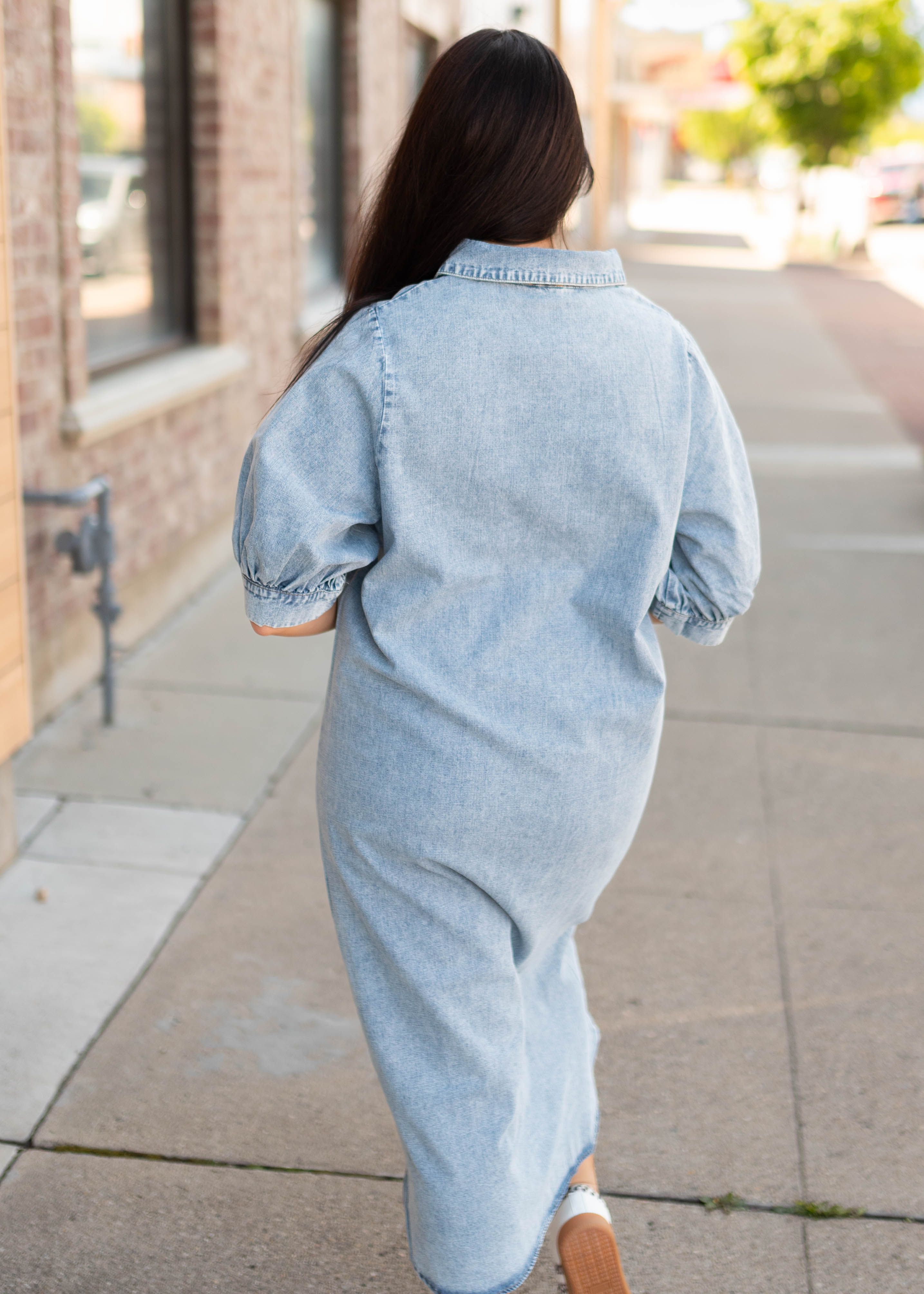 Rory Chambray Collared Dress
