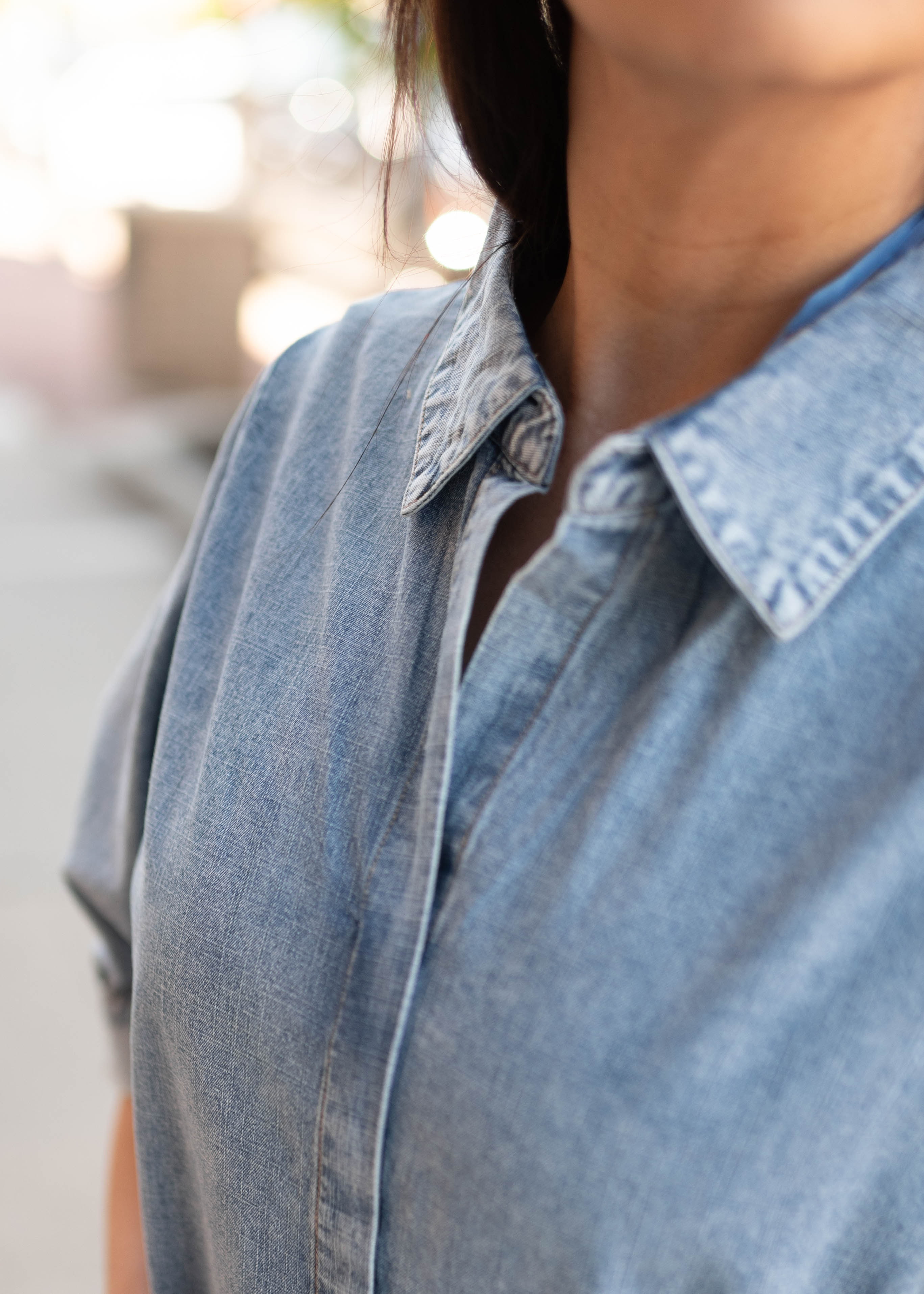 Rory Chambray Collared Dress