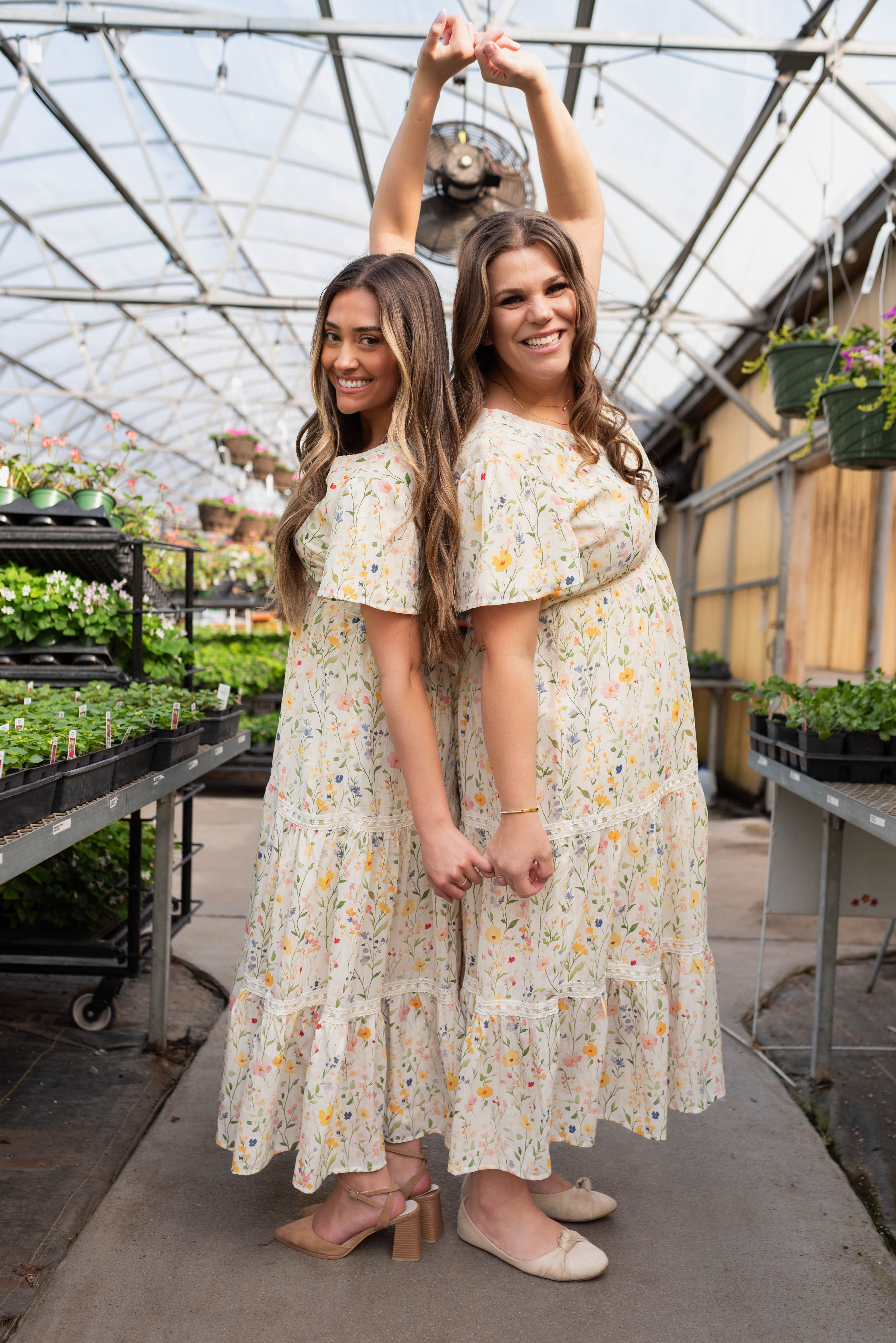 Sasha Ivory Multi Floral Dress