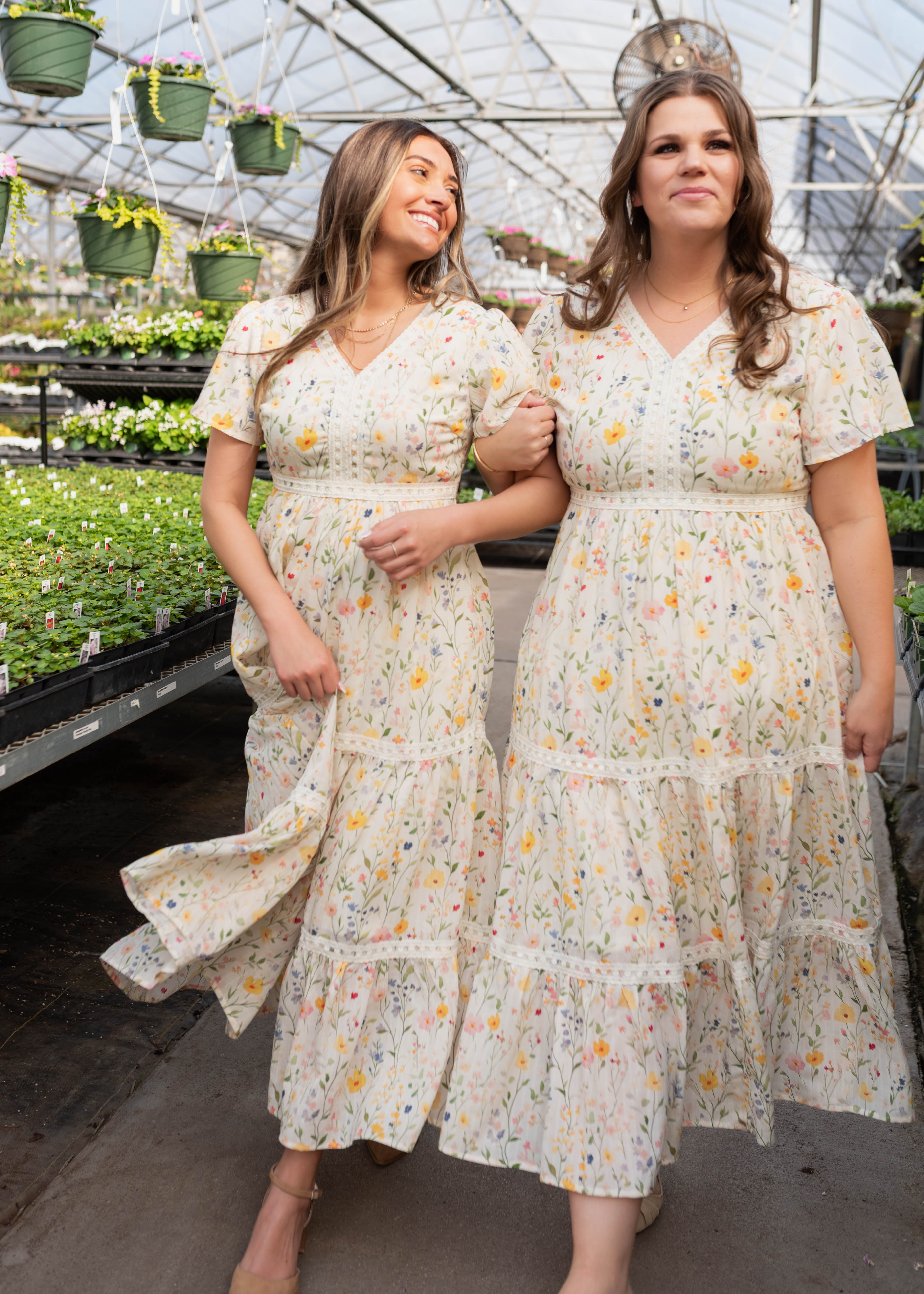 Sasha Ivory Multi Floral Dress