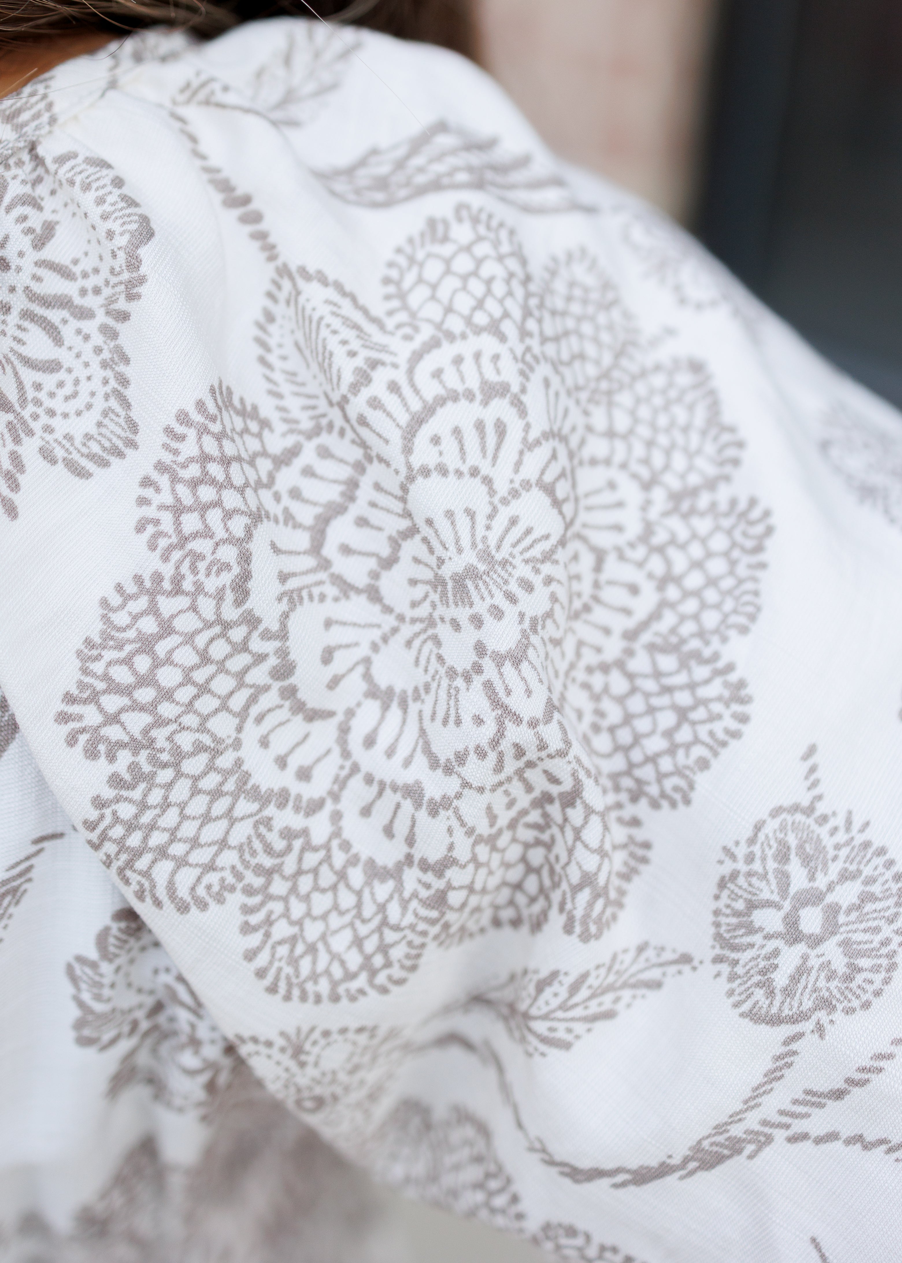 Savannah Taupe Floral Dress