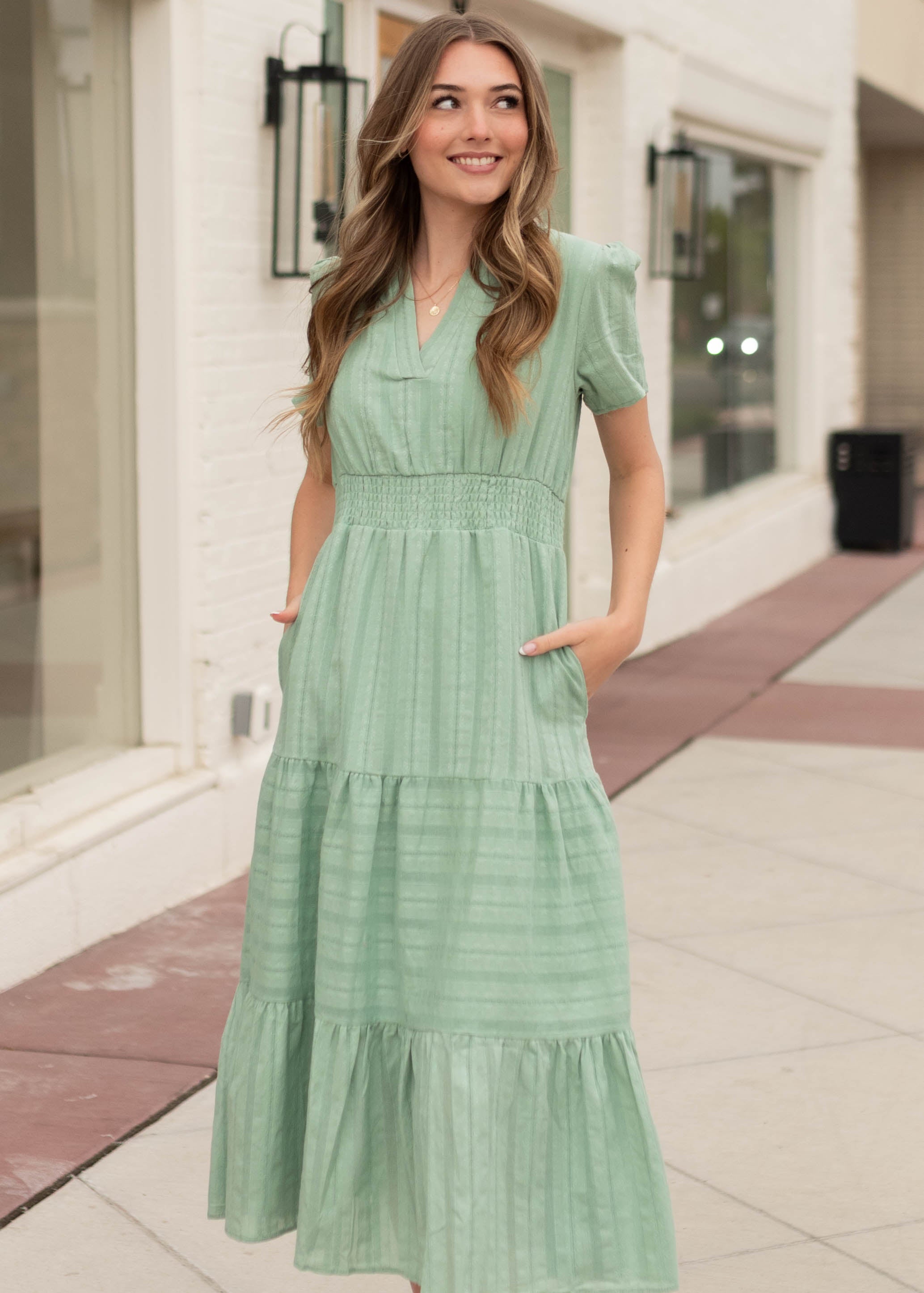 Selah Sage Tiered Dress