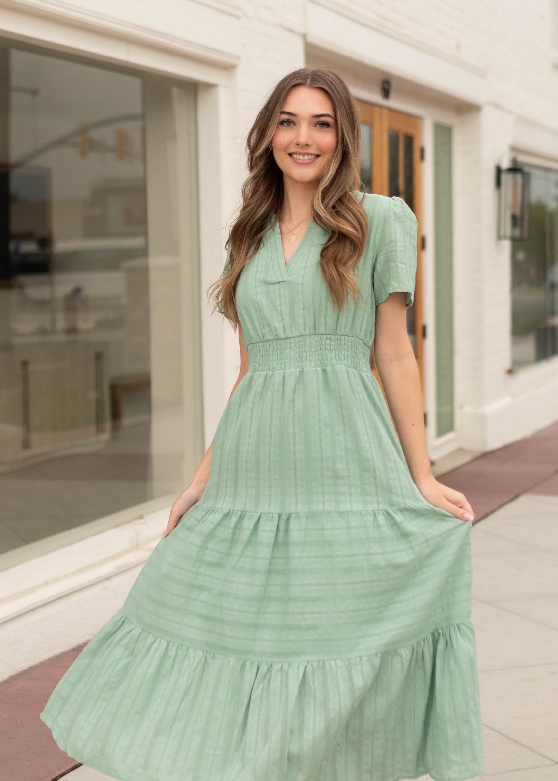 Selah Sage Tiered Dress