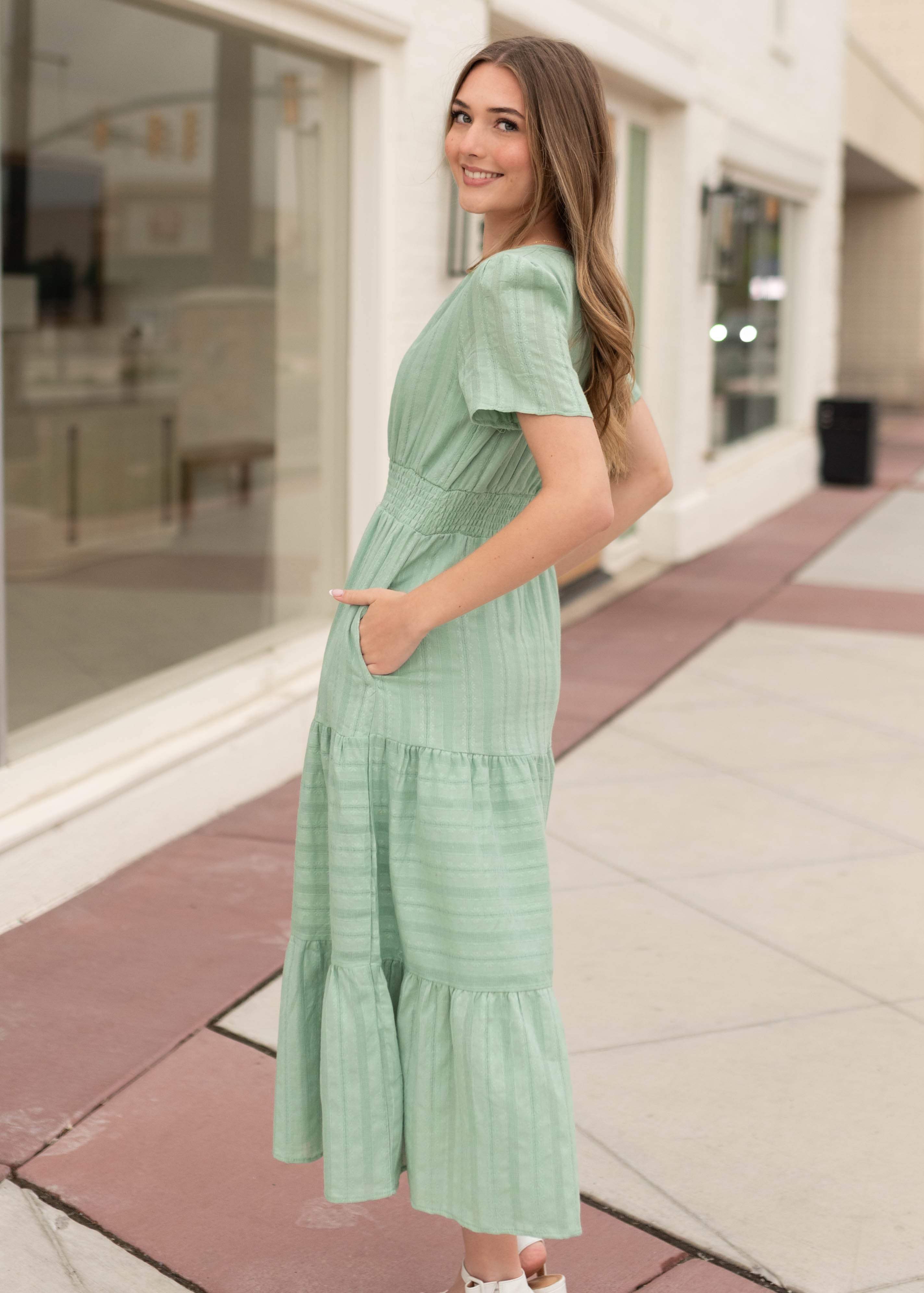 Selah Sage Tiered Dress