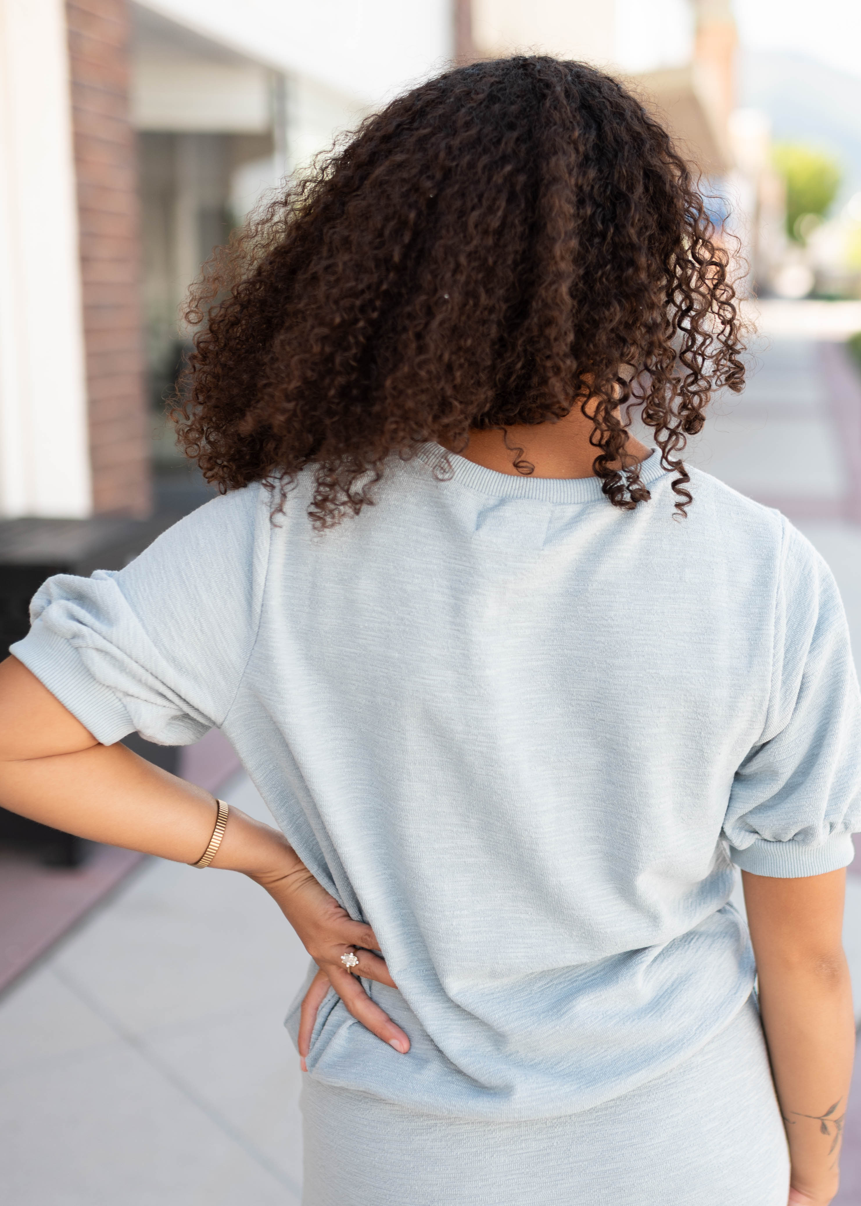 Shae Seafoam Boxy Tee